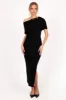 Otis Midi Dress - Black sold by Petal & Pup
