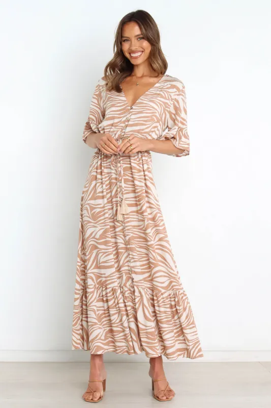 Ace Dress - Tan made by Petal & Pup