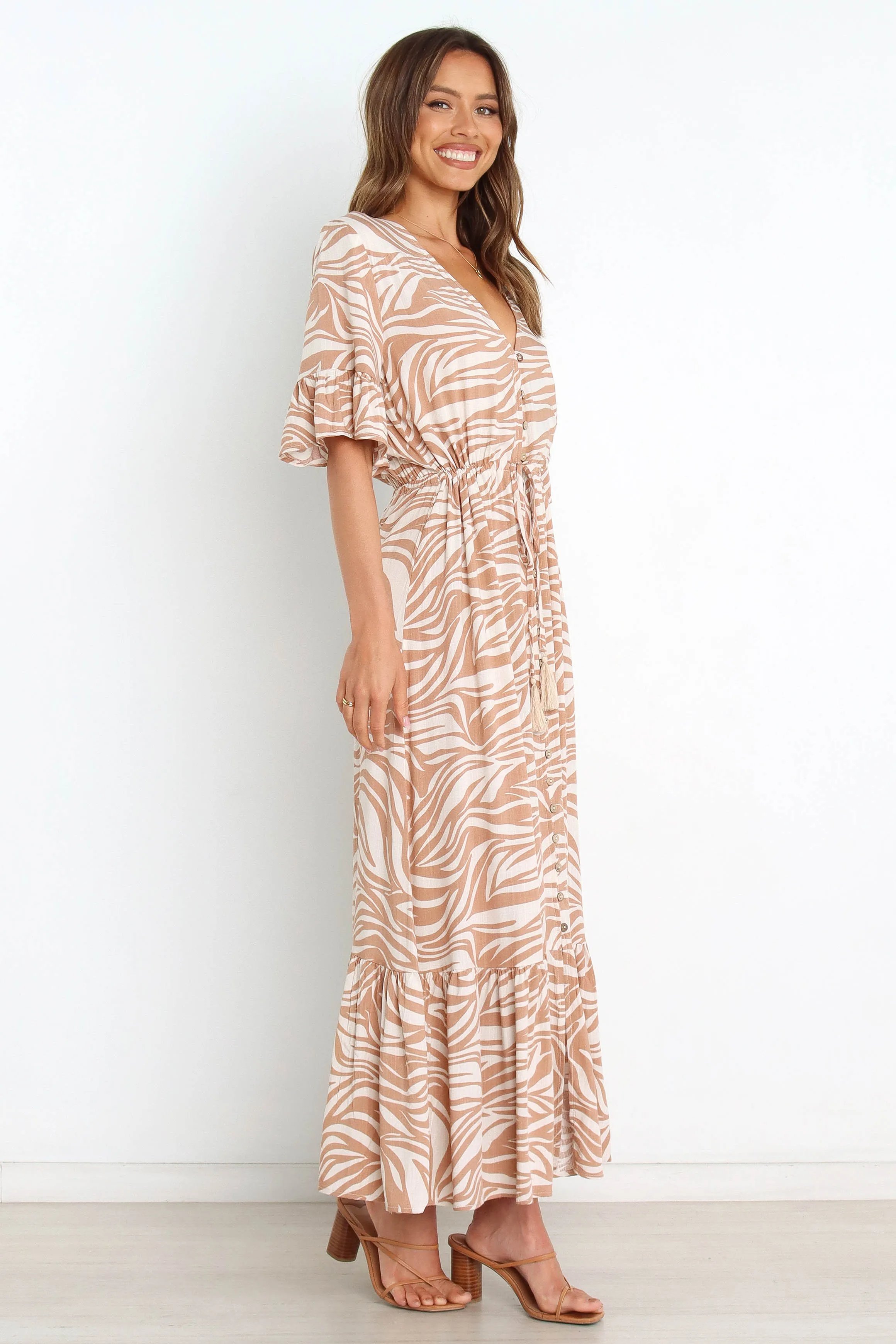 Ace Dress - Tan sold by Petal & Pup product image thumbnail 3