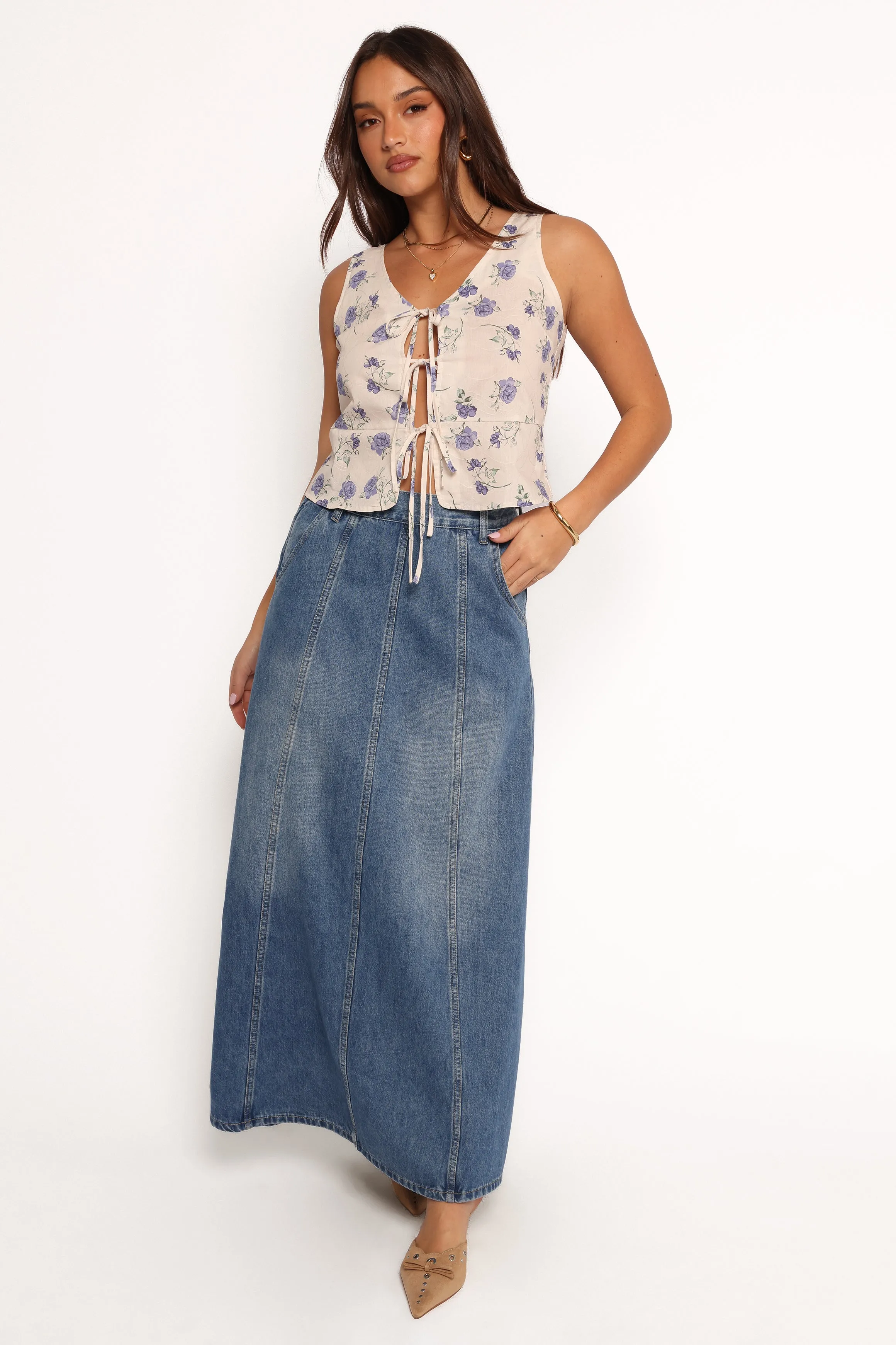 Riley Top - Cream sold by Petal & Pup product image thumbnail 2
