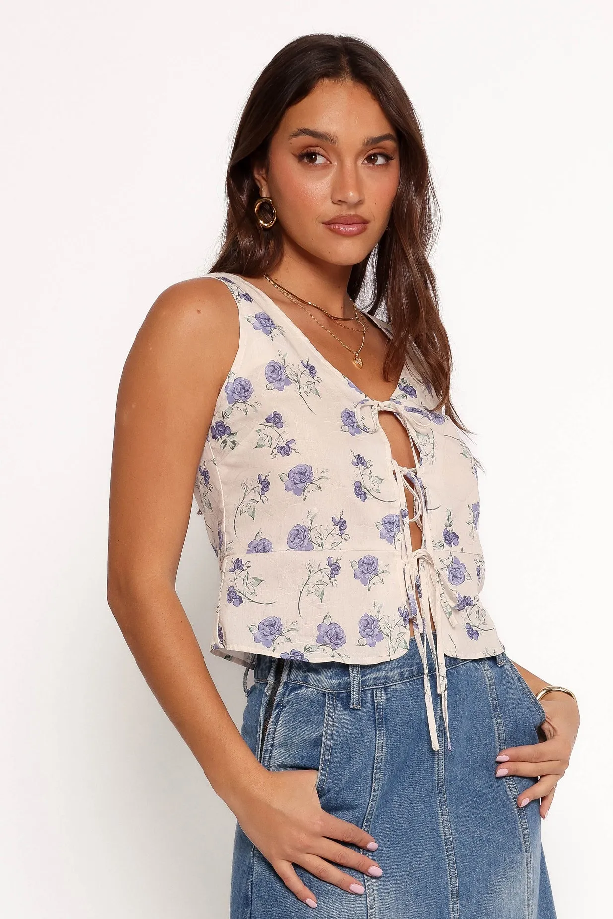Riley Top - Cream sold by Petal & Pup product image thumbnail 5
