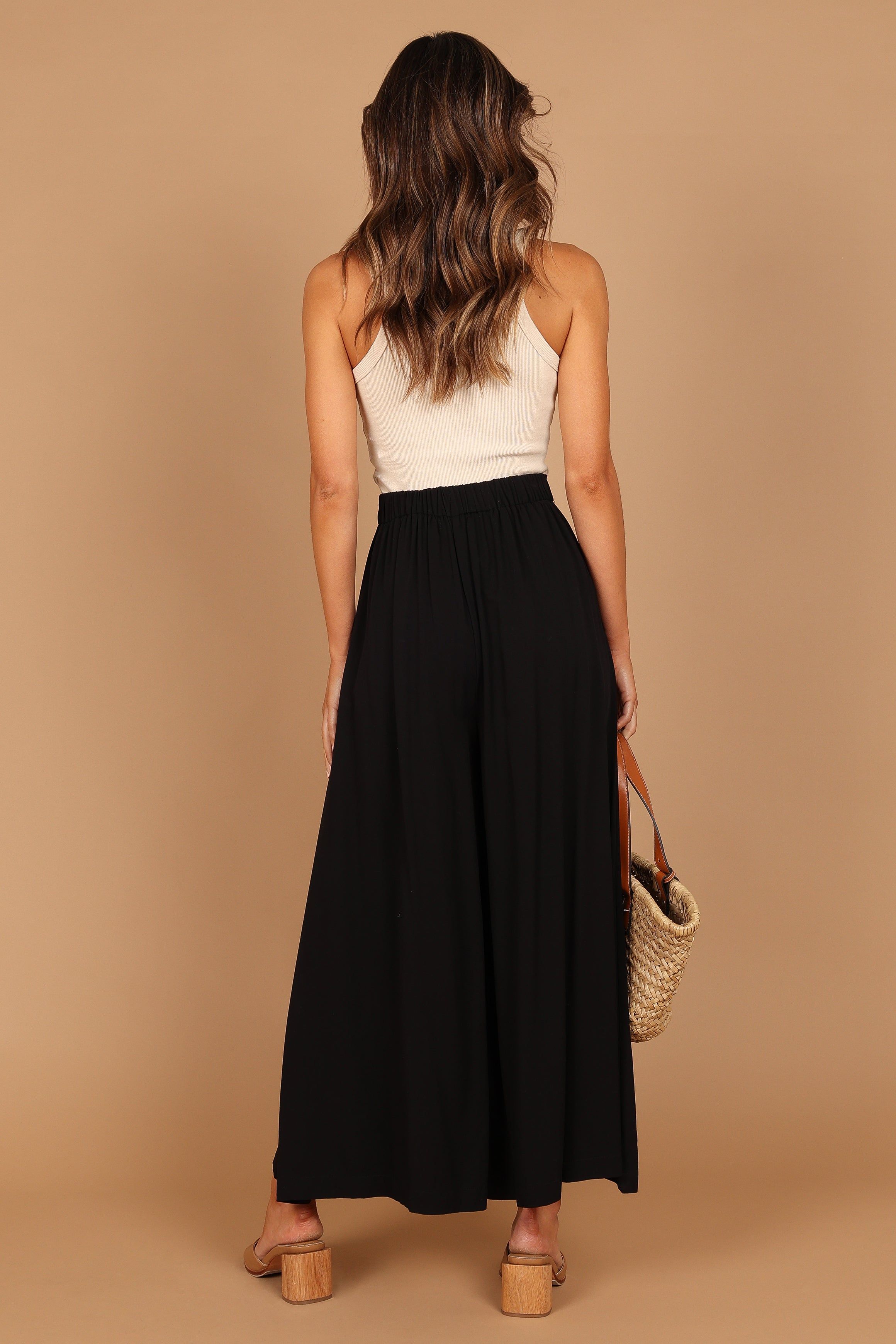 Deanna Wide Leg Pants - Black sold by Petal & Pup product image thumbnail 4