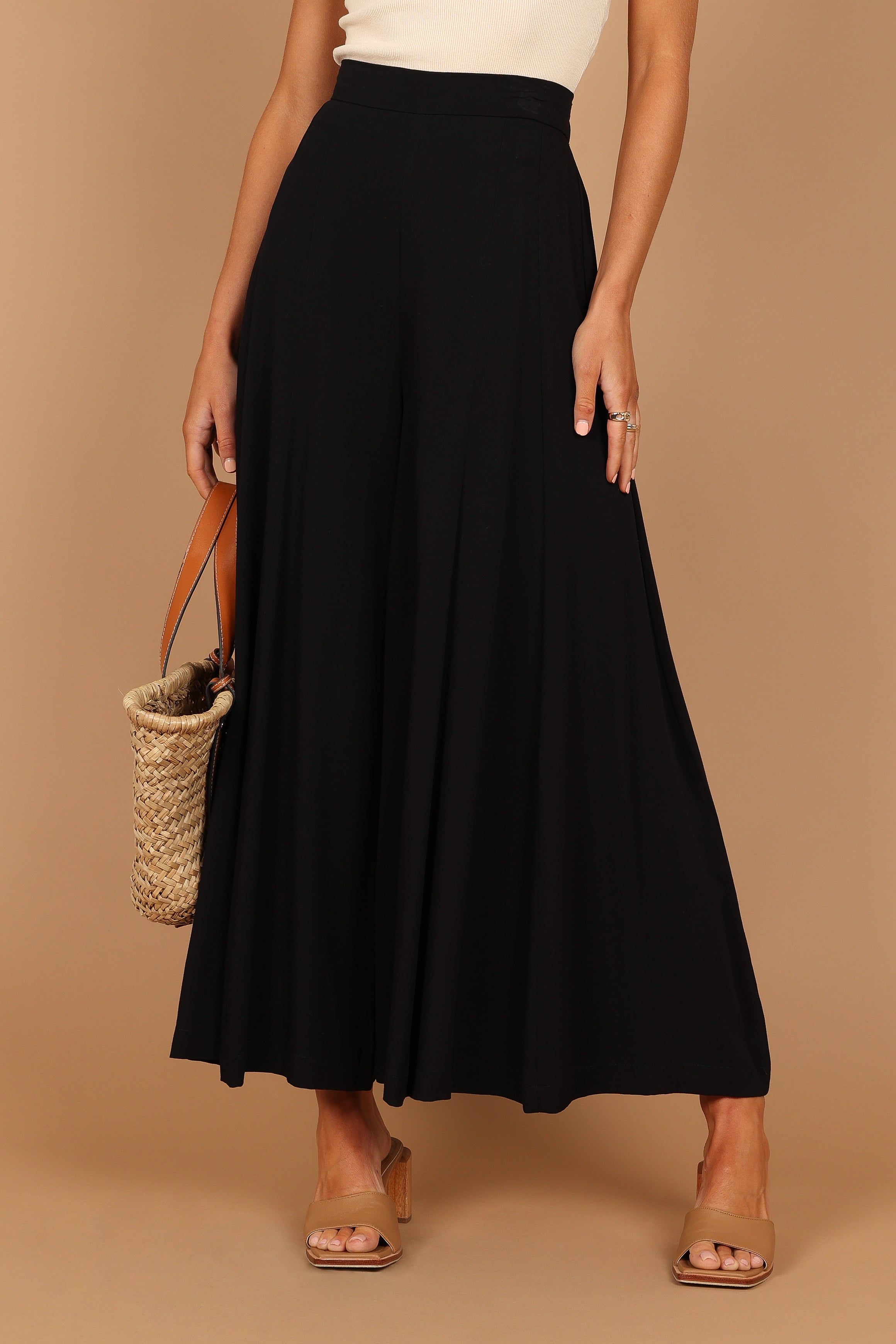 Deanna Wide Leg Pants - Black sold by Petal & Pup product image thumbnail 3