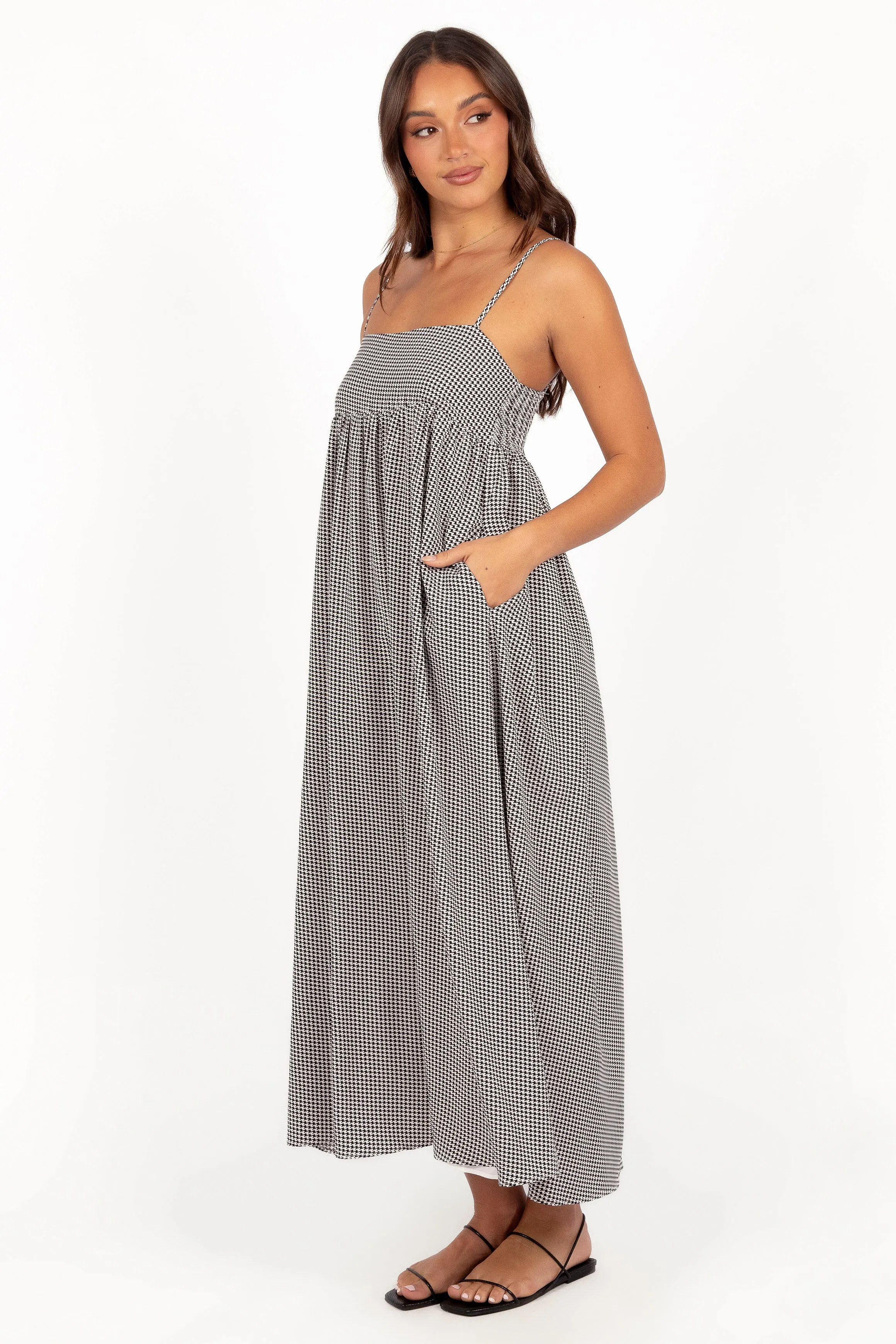 Andy Maxi Dress - Herringbone sold by Petal & Pup product image thumbnail 5