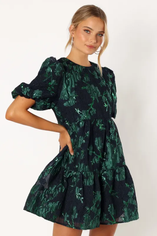 Arwen Mini Dress - Navy sold by Petal & Pup