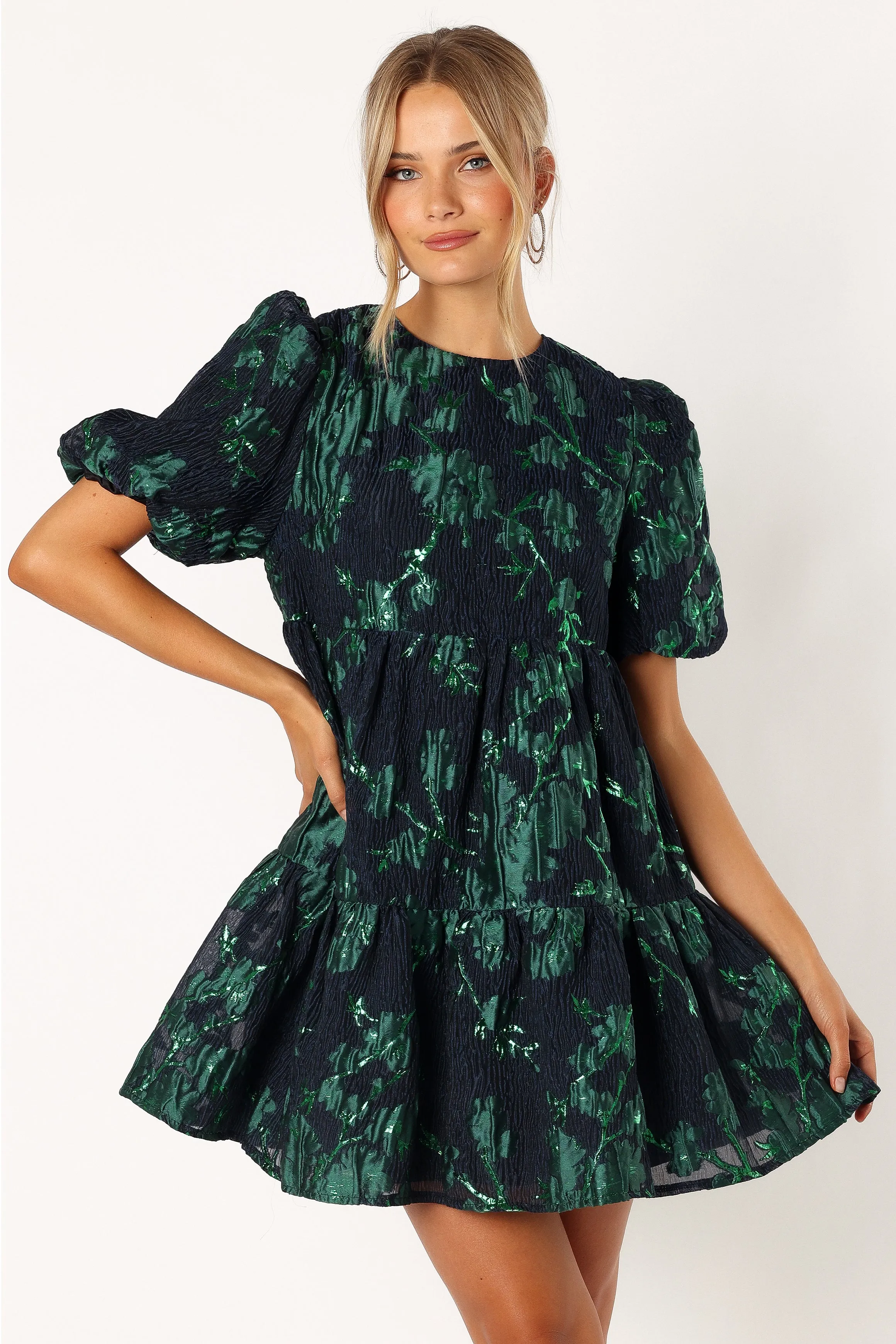 Arwen Mini Dress - Navy sold by Petal & Pup product image thumbnail 2