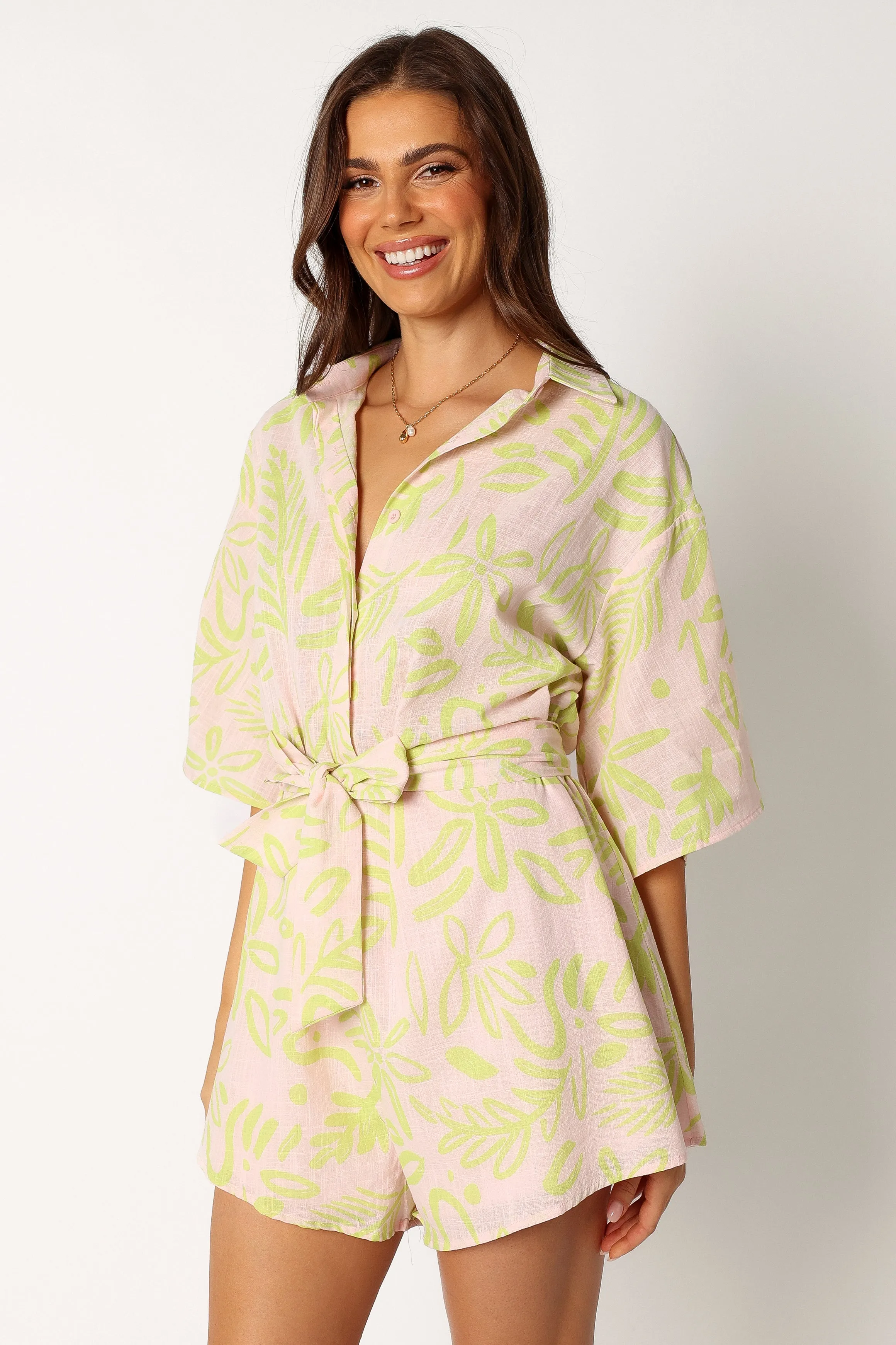 Dolce Romper - Citrus sold by Petal & Pup product image thumbnail 4