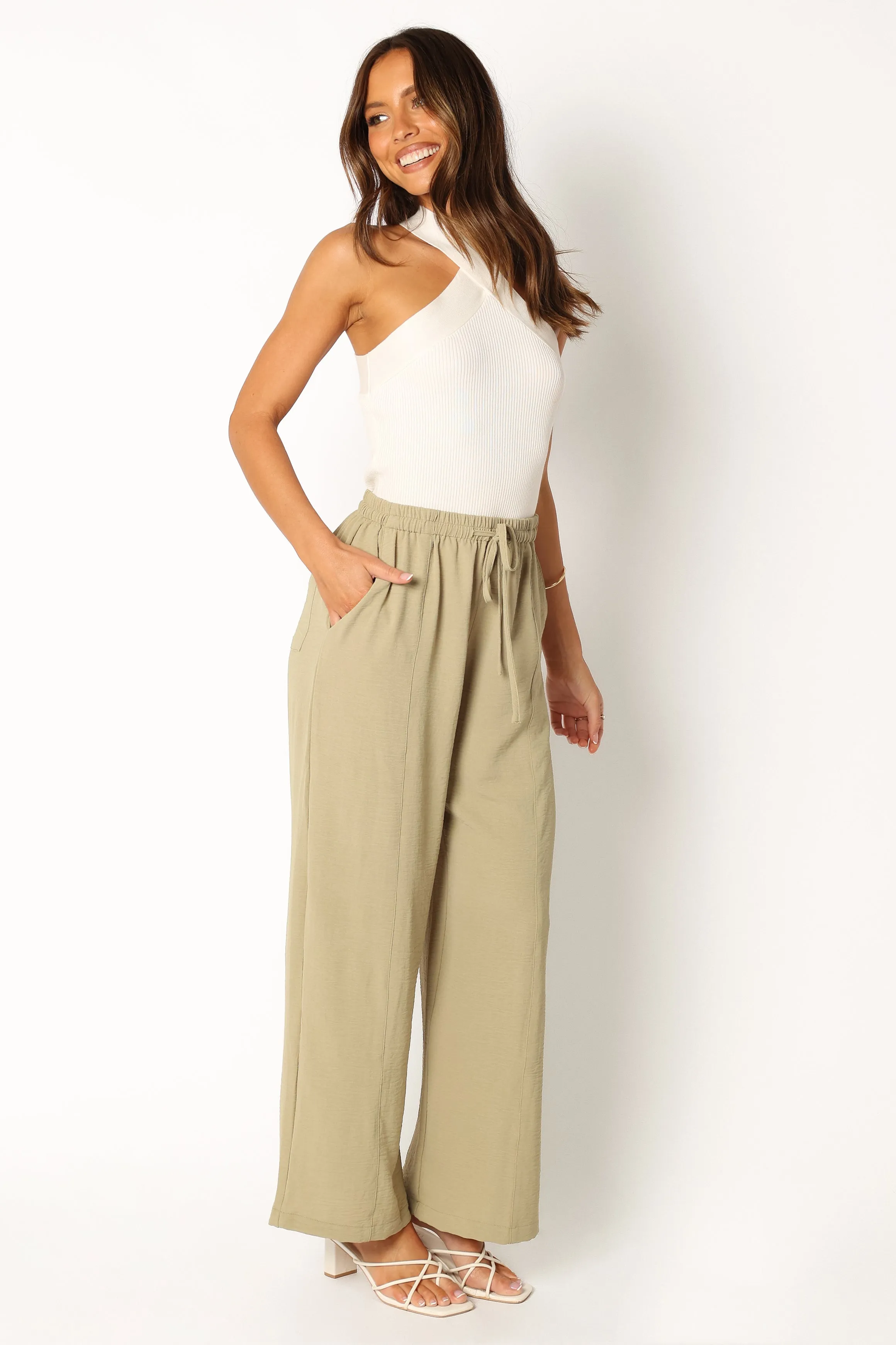 Addie Pant - Matcha sold by Petal & Pup product image thumbnail 3