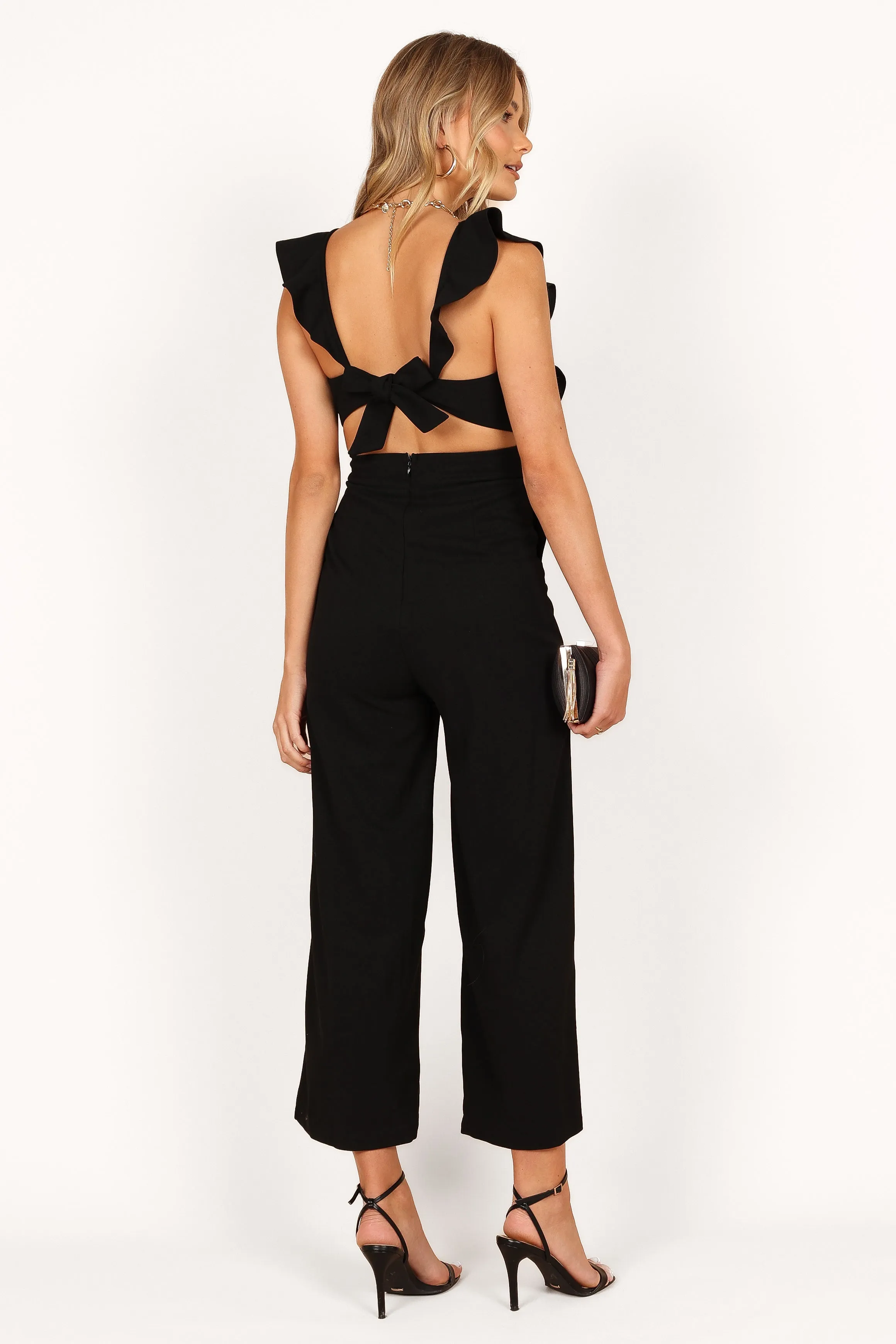 Mills Jumpsuit - Black sold by Petal & Pup product image thumbnail 3