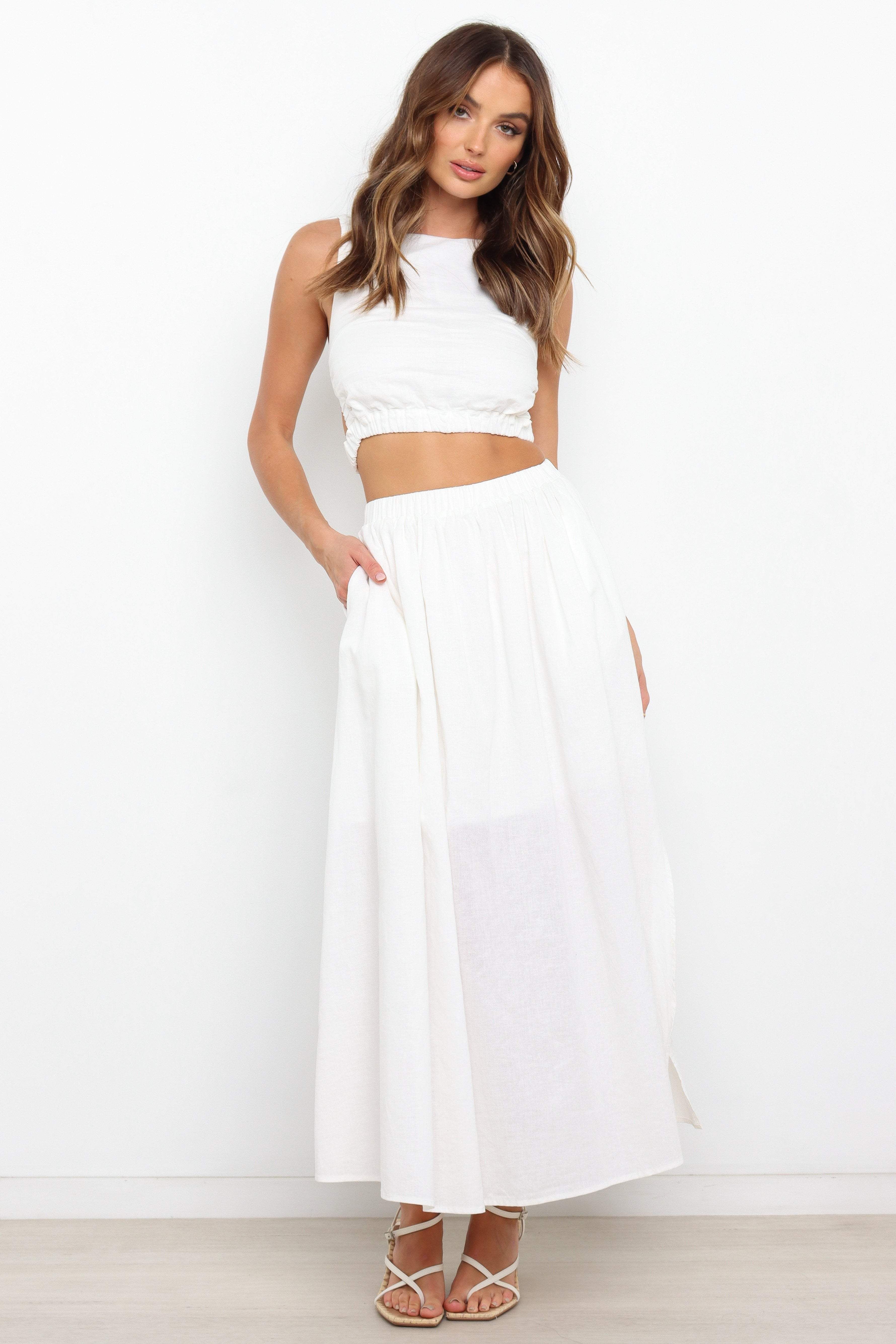 Esther Skirt - White sold by Petal & Pup product image thumbnail 2