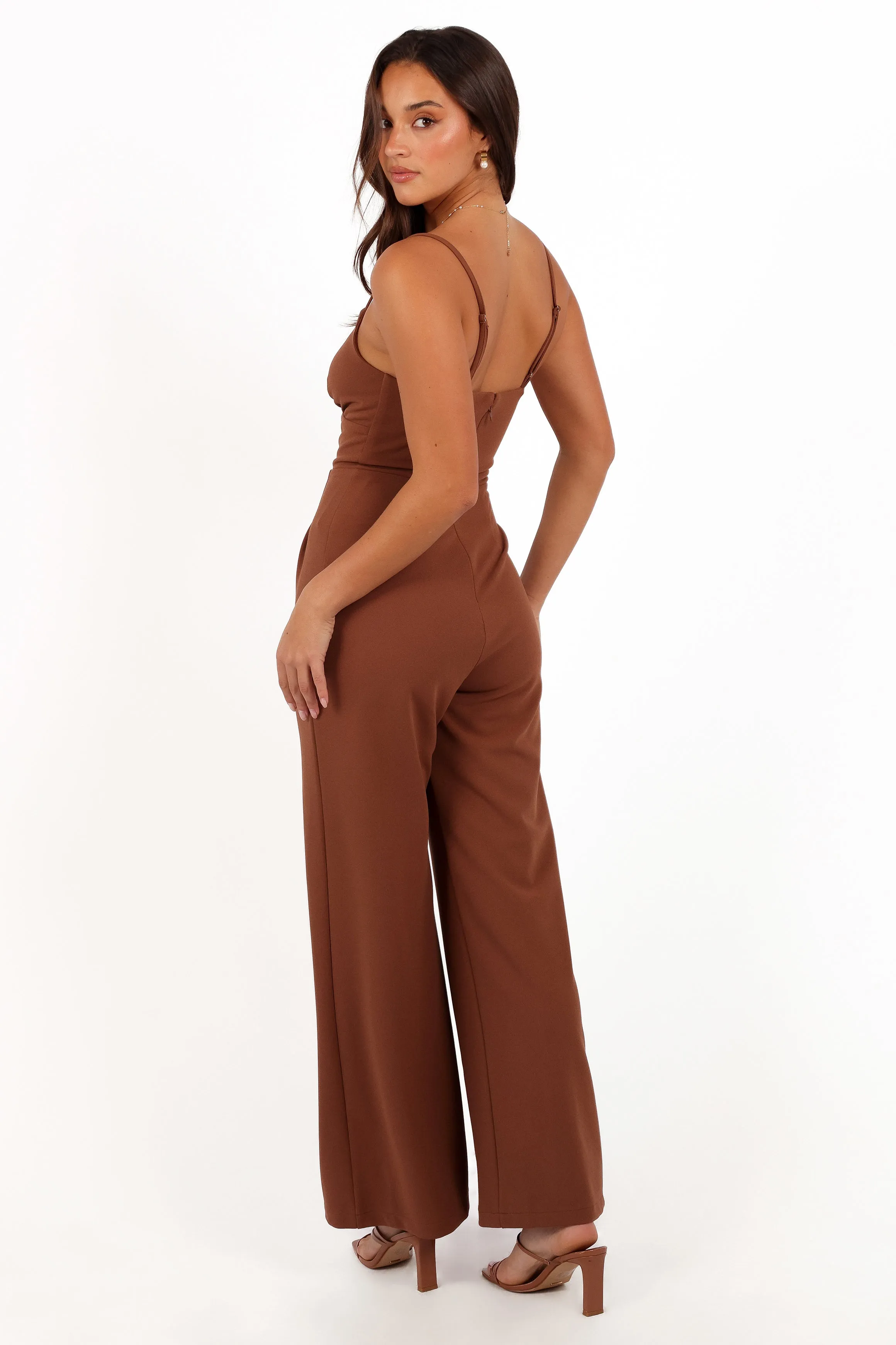 Maelle Jumpsuit - Banksia Brown sold by Petal & Pup product image thumbnail 4