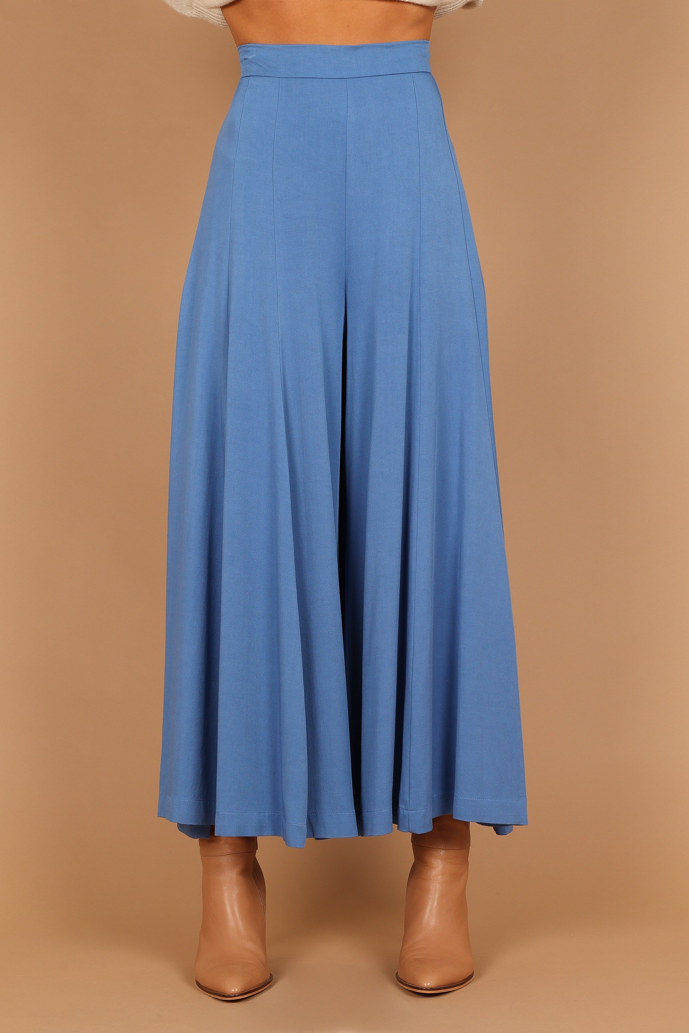 Deanna Wide Leg Pants - Blue sold by Petal & Pup product image thumbnail 4