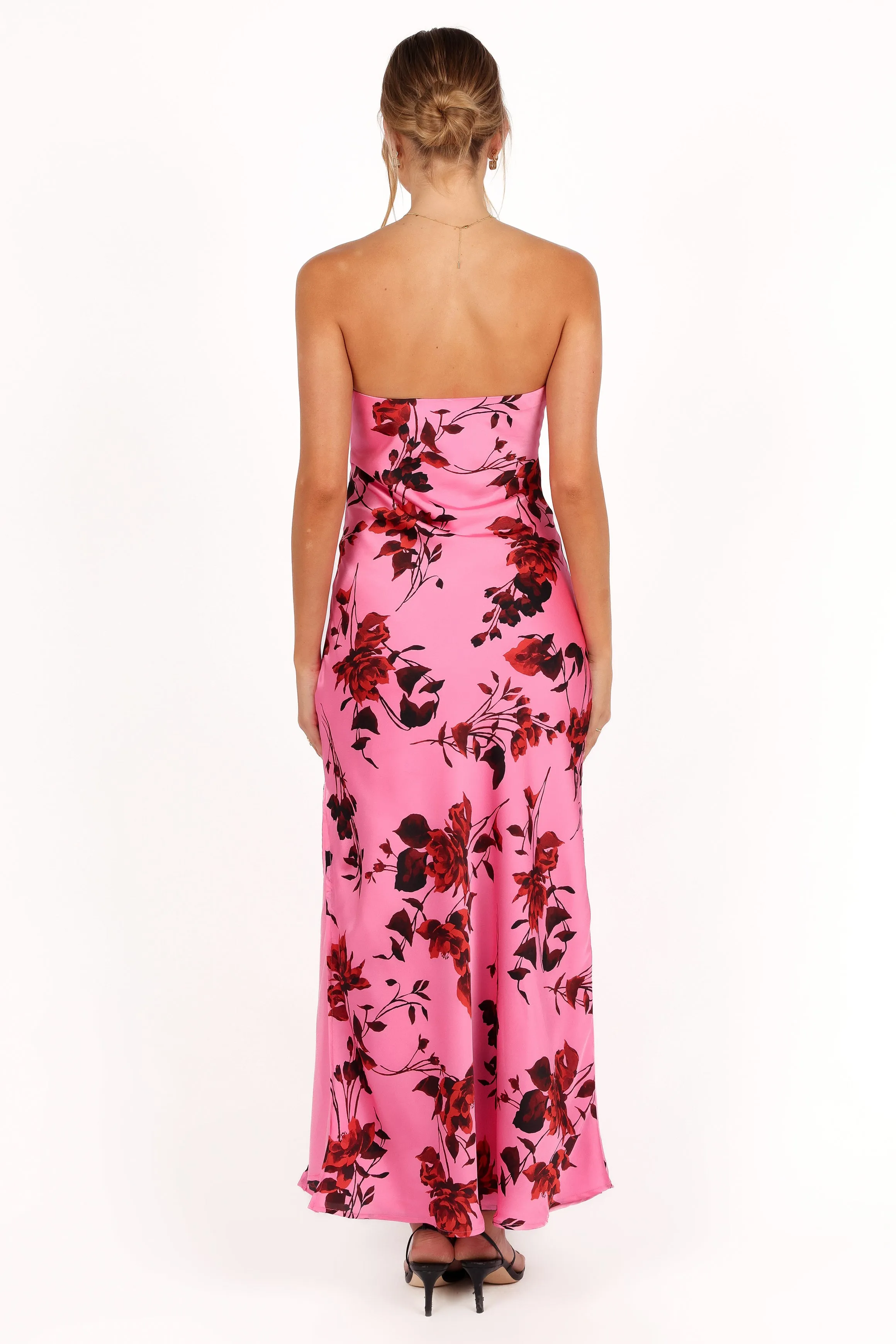 Bryden Maxi Strapless Dress - Rose/Pink sold by Petal & Pup product image thumbnail 4