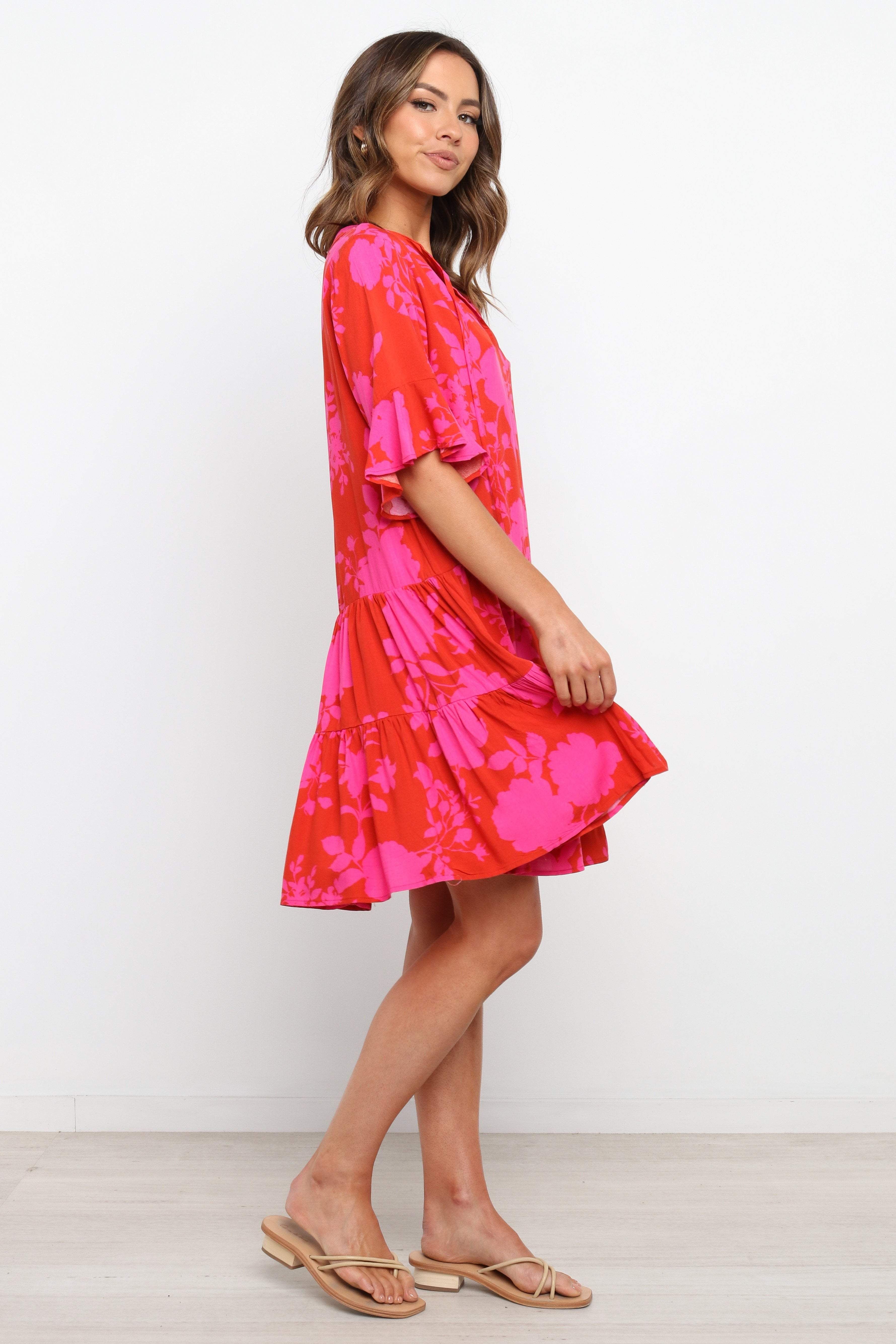 Brighton Dress - Red sold by Petal & Pup product image thumbnail 3