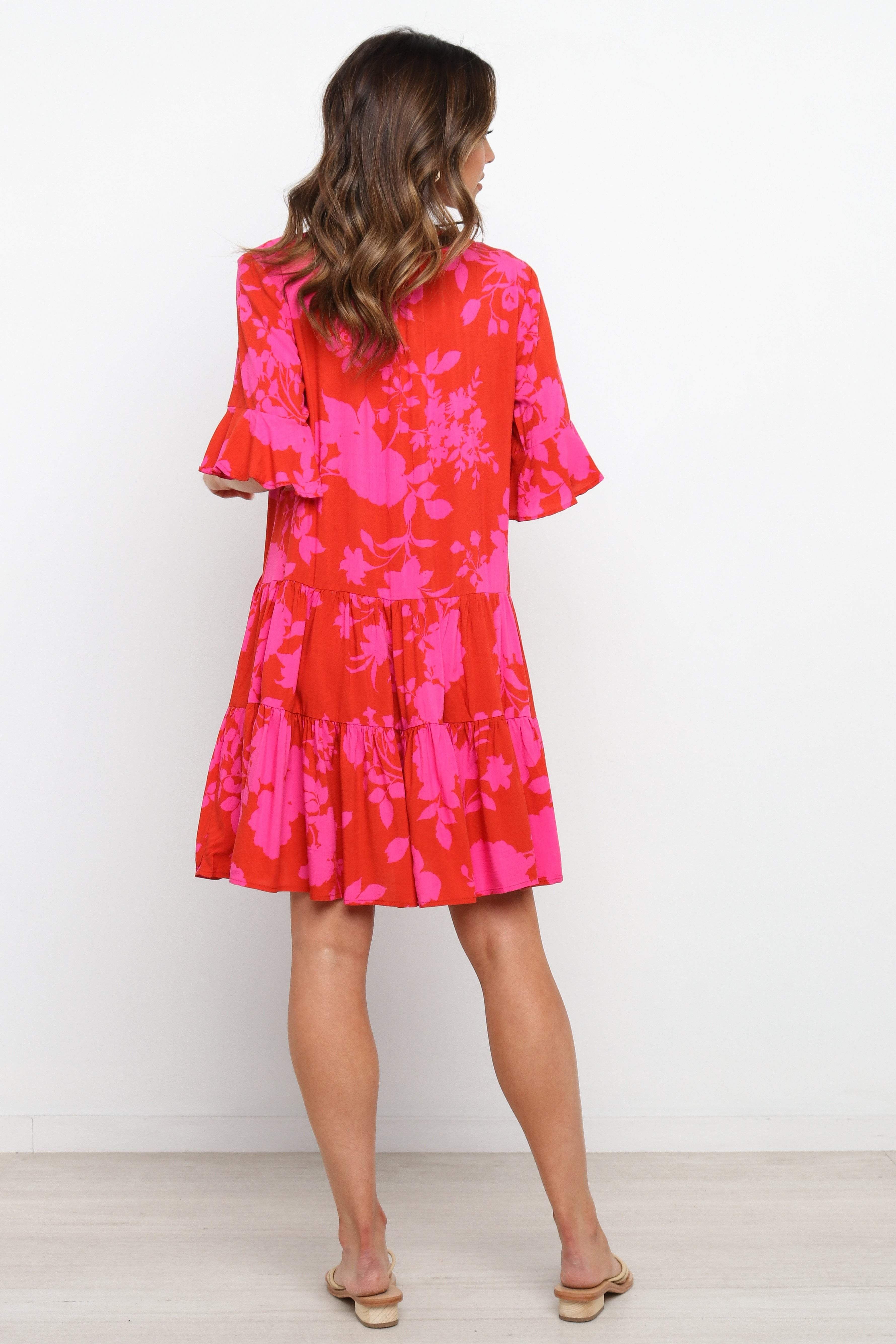Brighton Dress - Red sold by Petal & Pup product image thumbnail 6