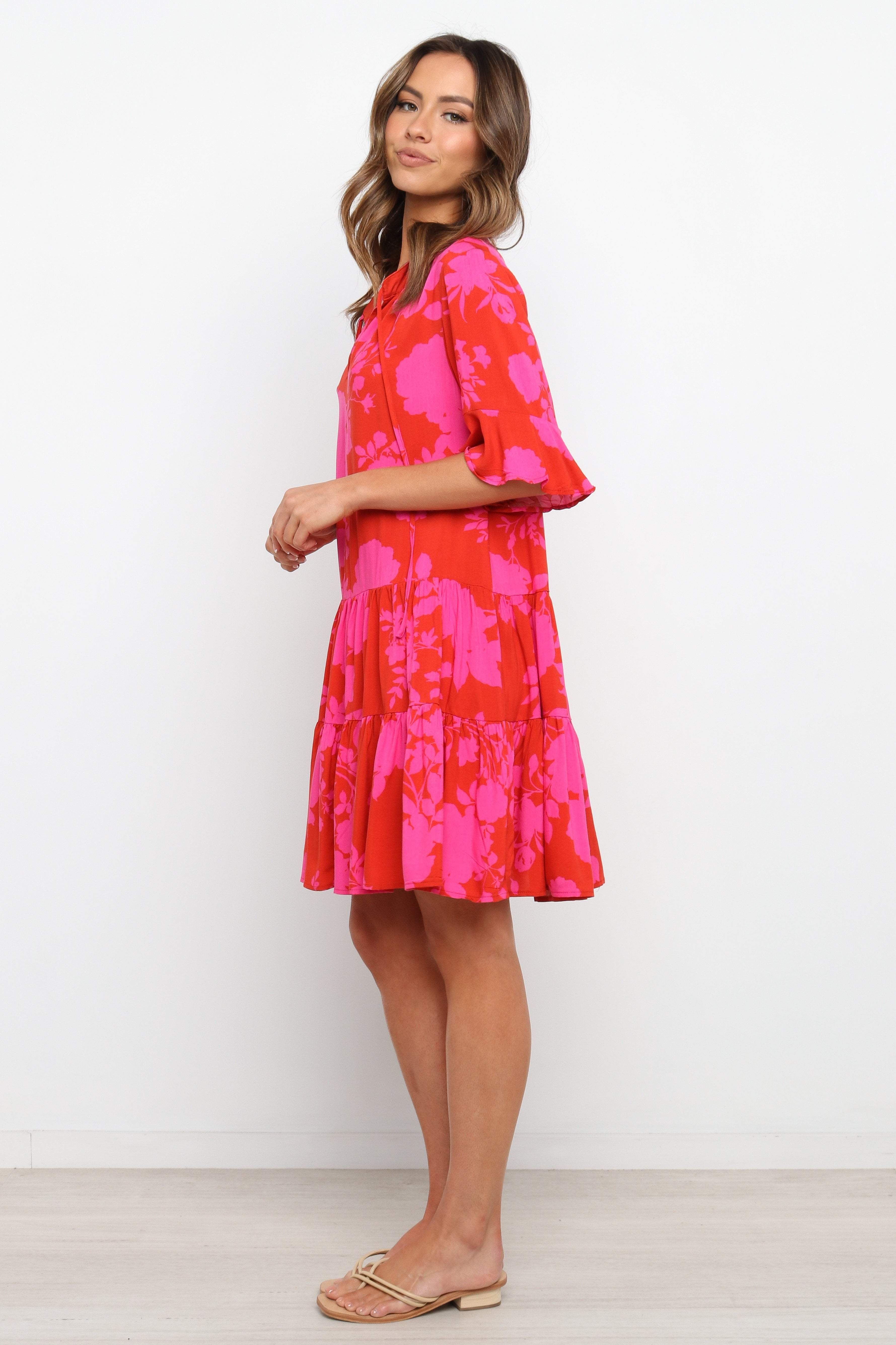 Brighton Dress - Red sold by Petal & Pup product image thumbnail 5