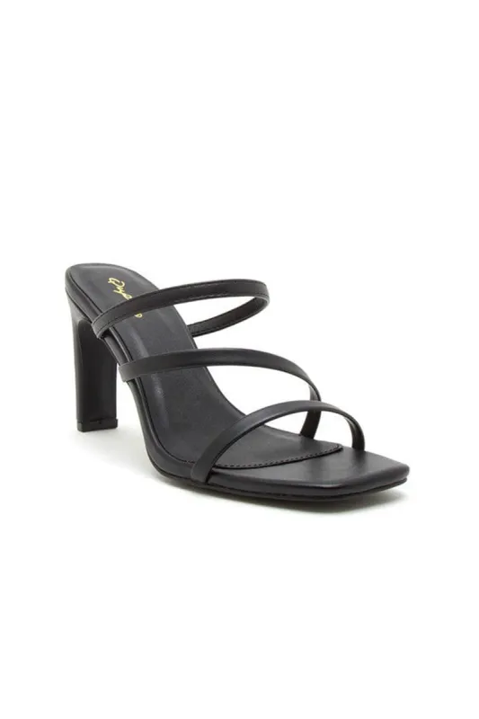 Kaylee Heel - Black sold by Petal & Pup