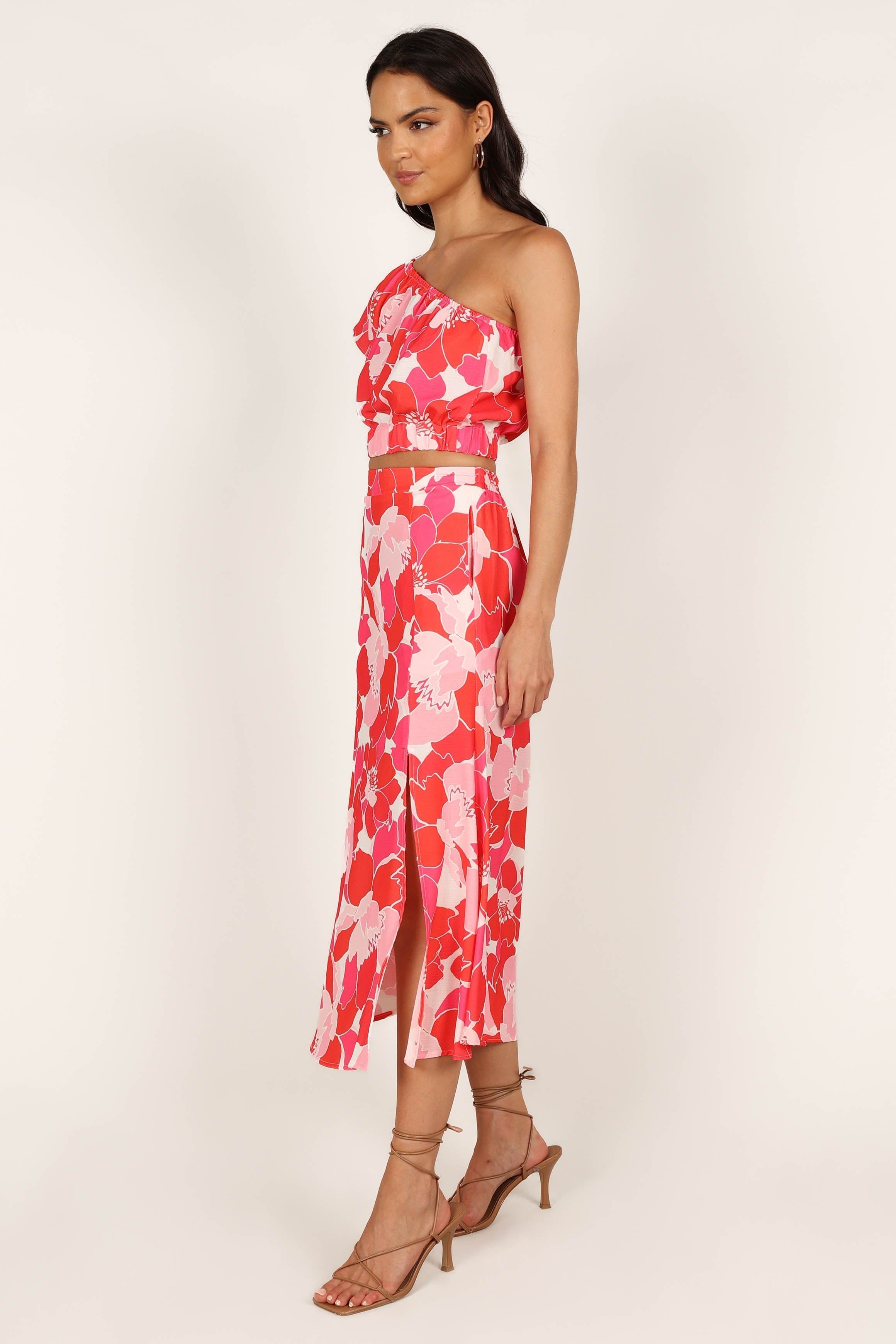 Bianca Two Piece Set - Pink/Red Floral sold by Petal & Pup product image thumbnail 5