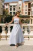 Lala Two Piece Set - Blue Stripe sold by Petal & Pup