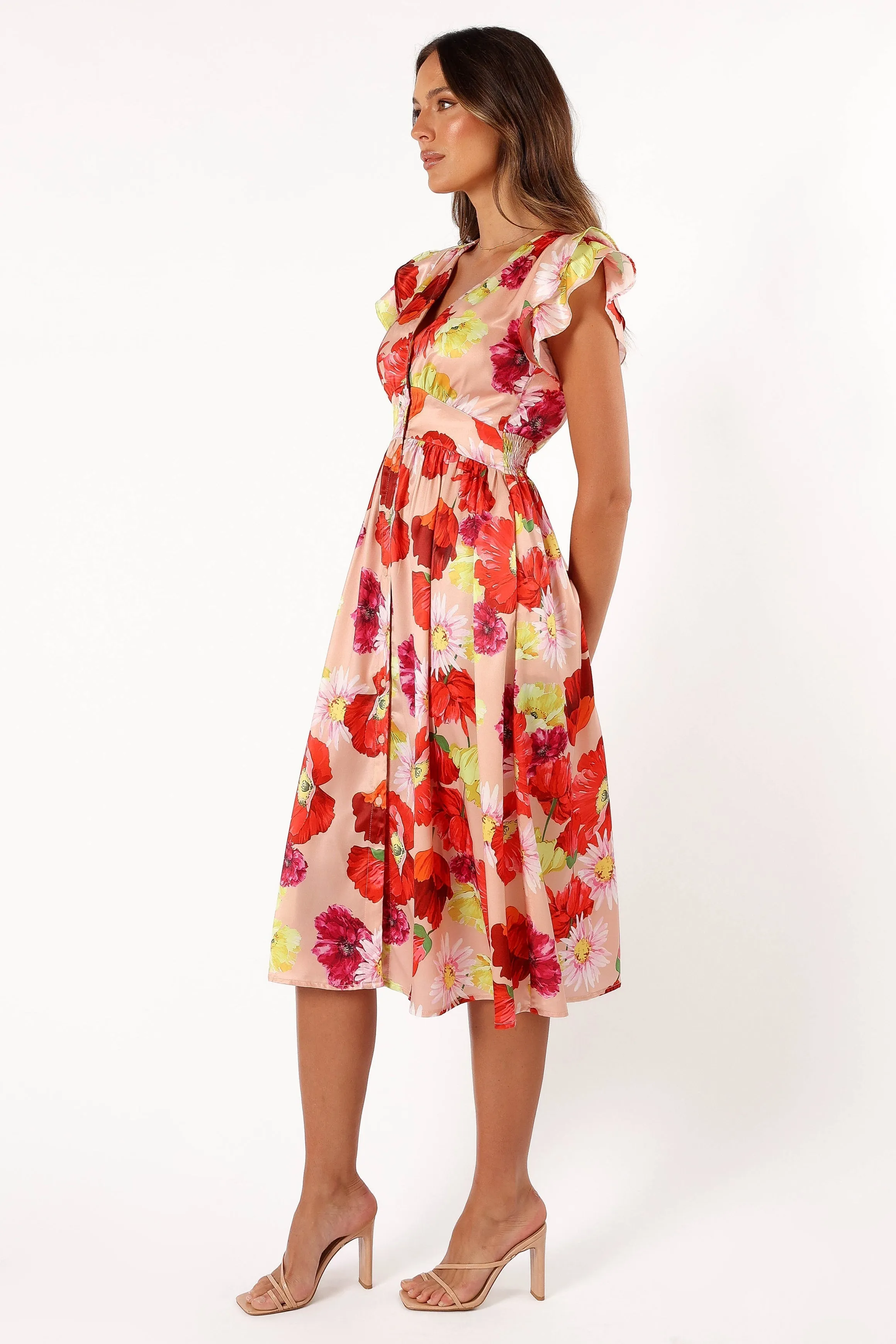 Larkspur Midi Dress - Floral sold by Petal & Pup product image thumbnail 3