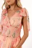 Fionna Maxi Dress - Peach Floral sold by Petal & Pup