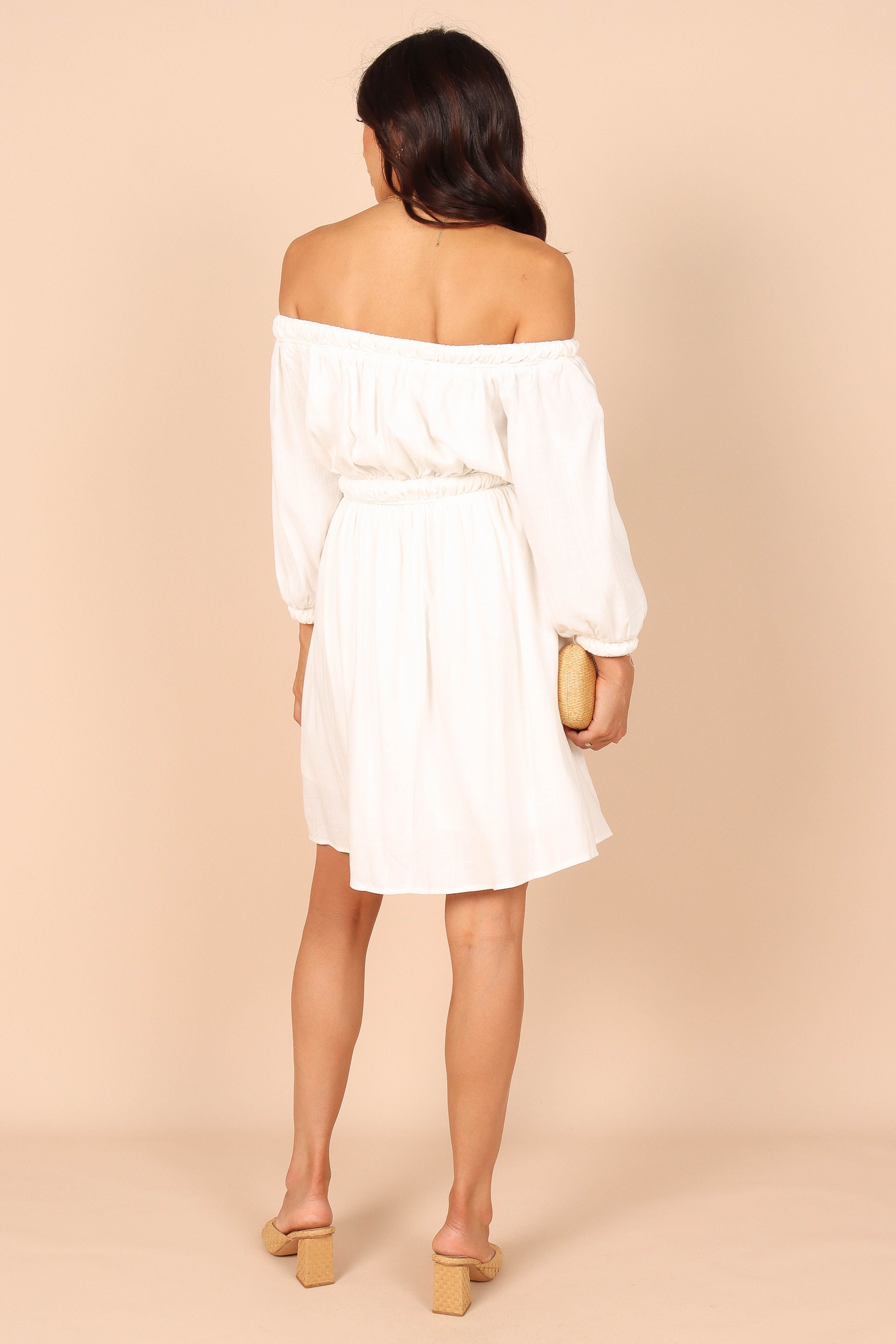 Reign Dress - White sold by Petal & Pup product image thumbnail 2