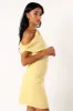Chrissy Mini Dress - Butter sold by Petal & Pup