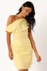 Chrissy Mini Dress - Butter sold by Petal & Pup