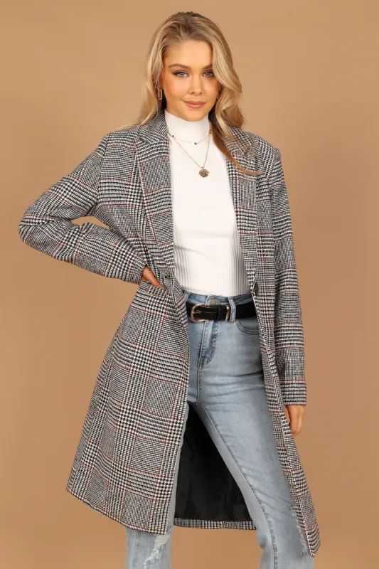 Lila Coat - Black sold by Petal & Pup