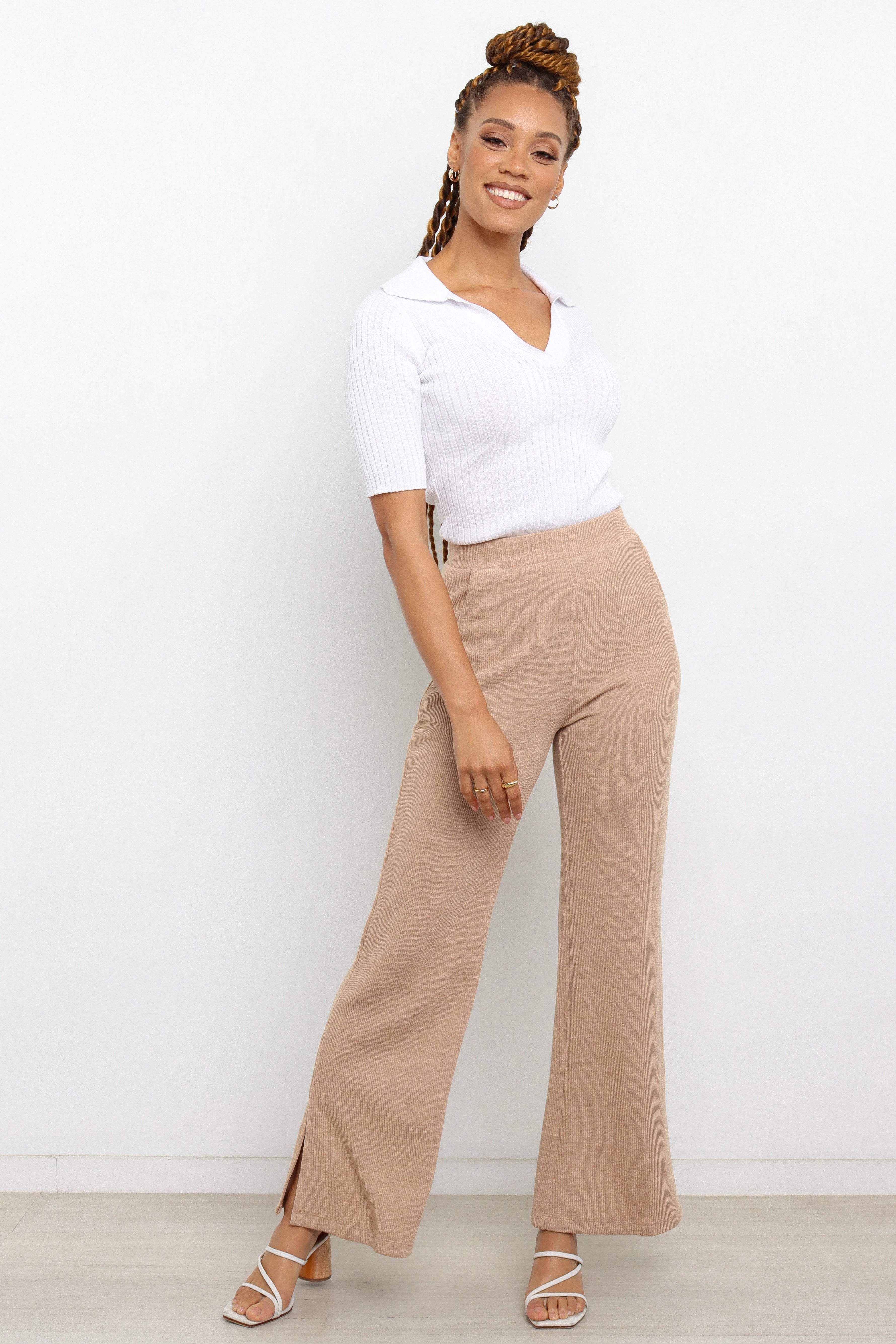 Isha Pants - Beige sold by Petal & Pup product image thumbnail 7