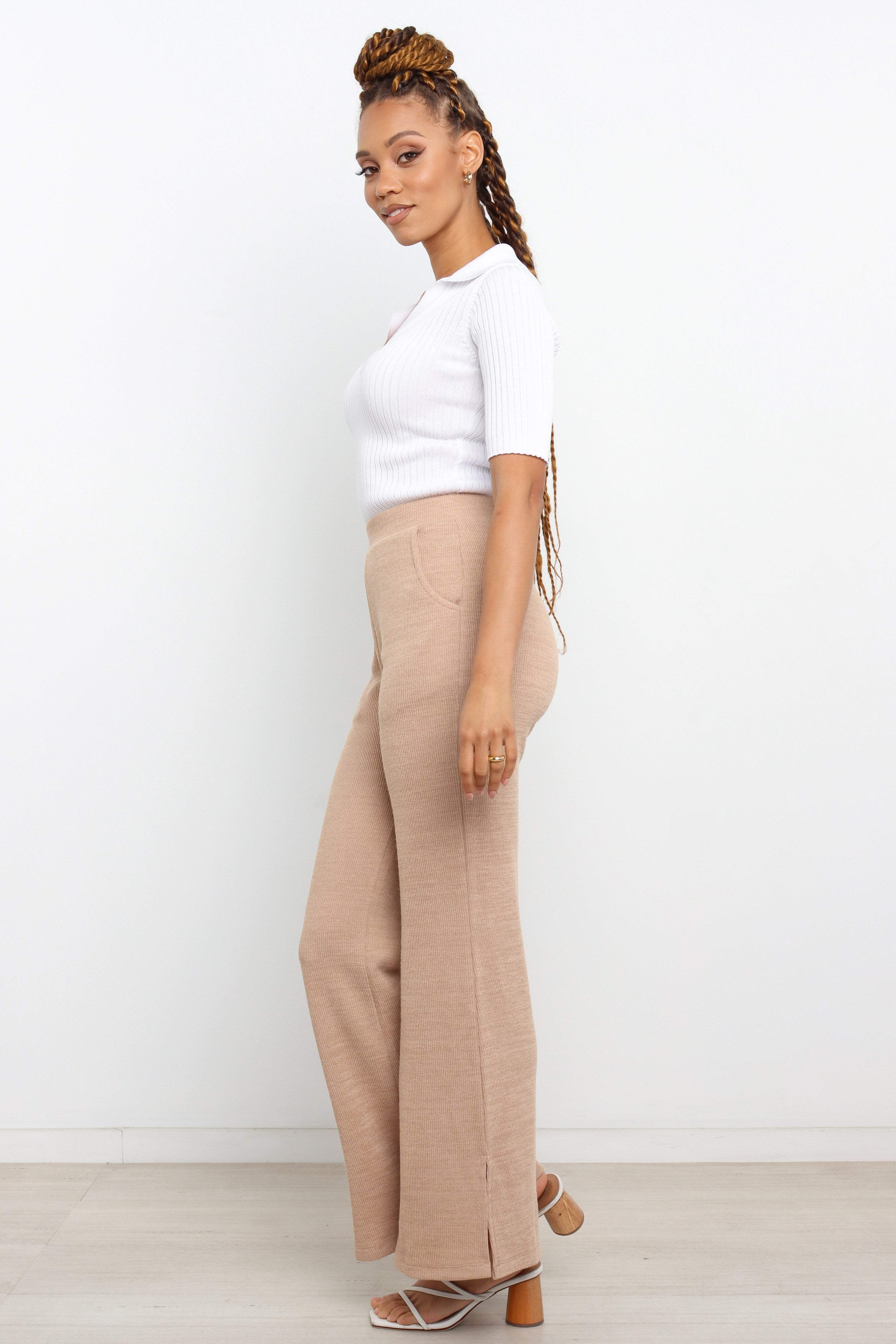 Isha Pants - Beige sold by Petal & Pup product image thumbnail 6