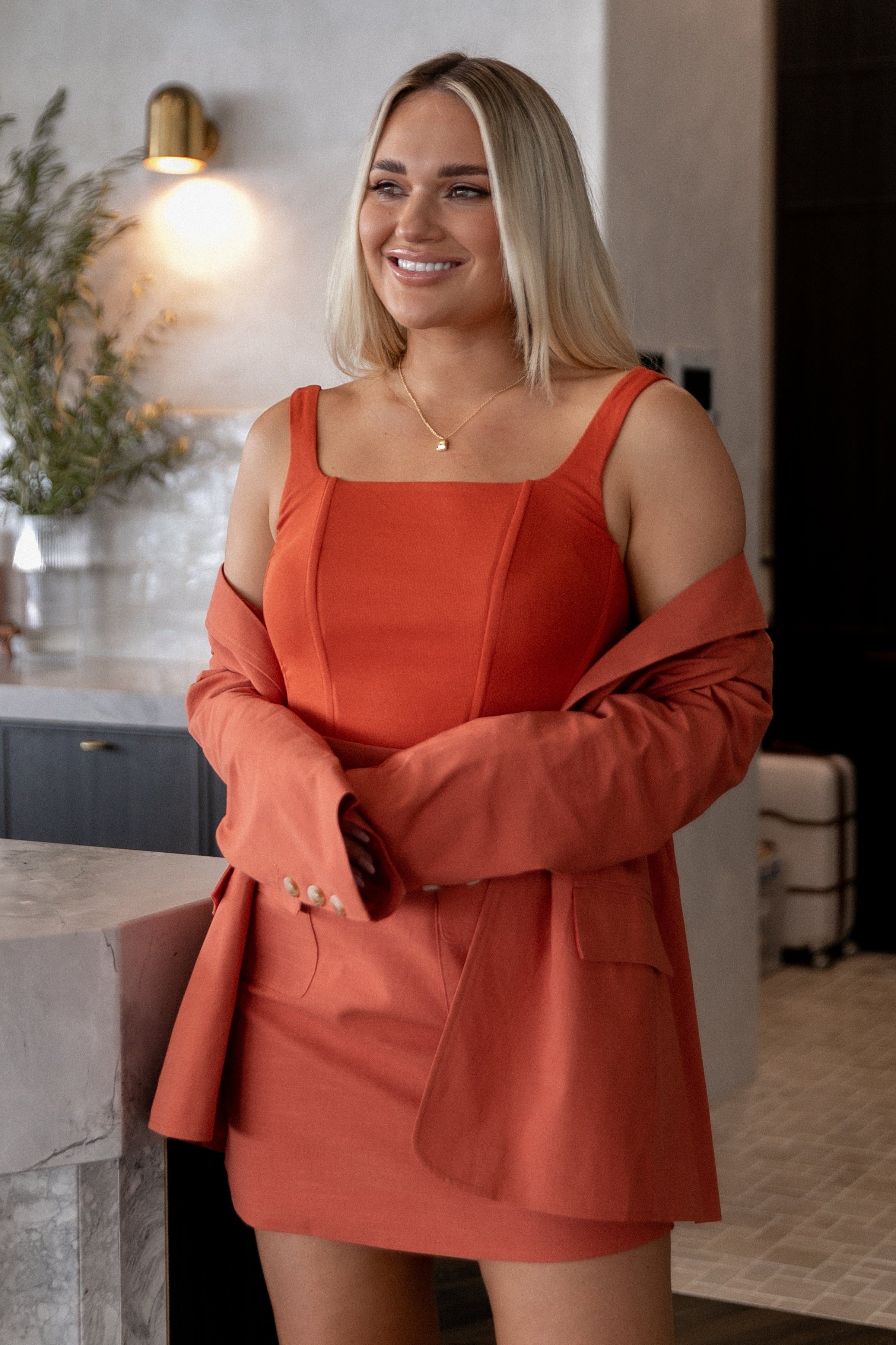 Paris Corset Top - Rust sold by Petal & Pup product image thumbnail 2