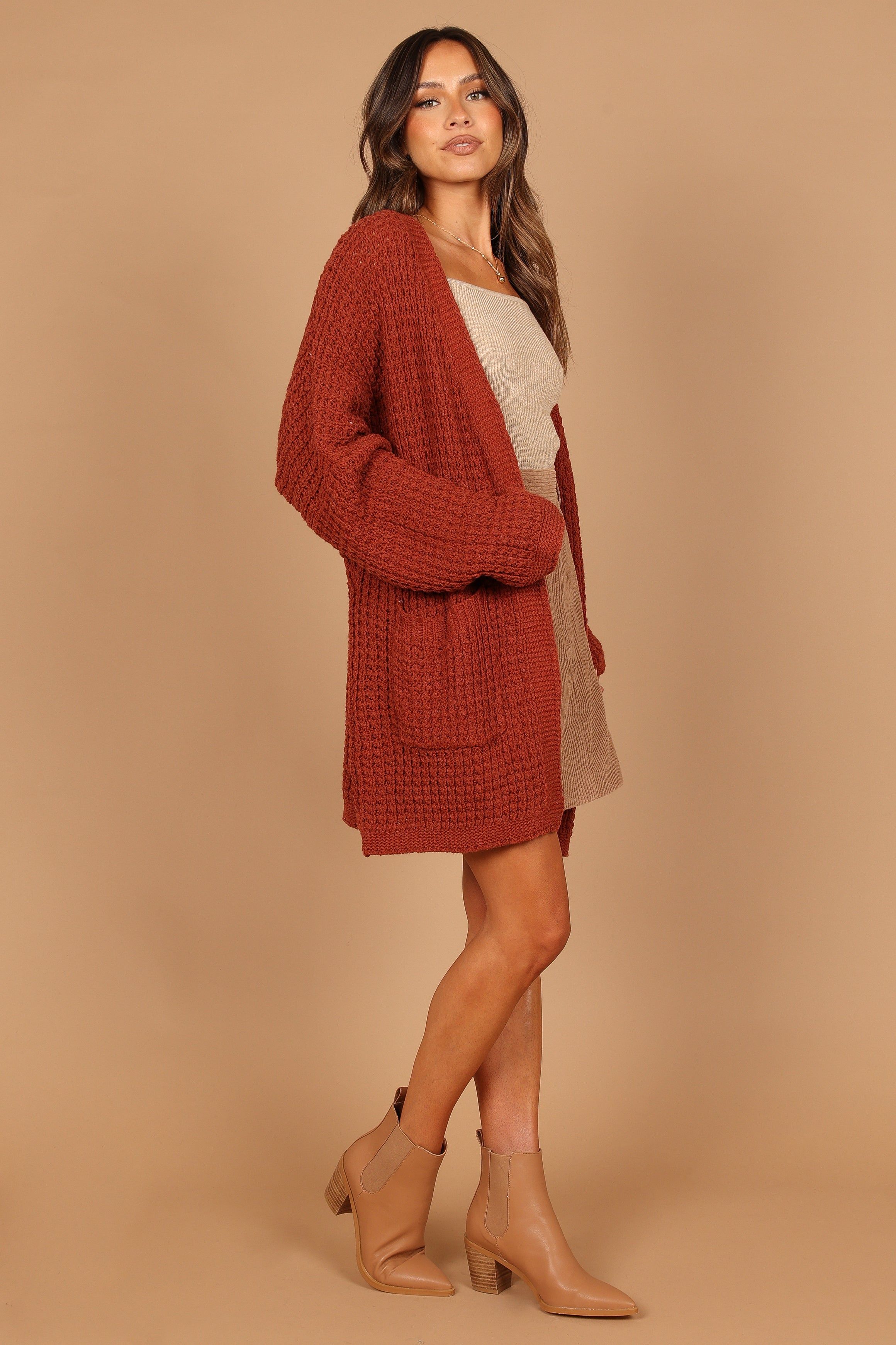 Leyonie Cardigan - Rust sold by Petal & Pup product image thumbnail 9