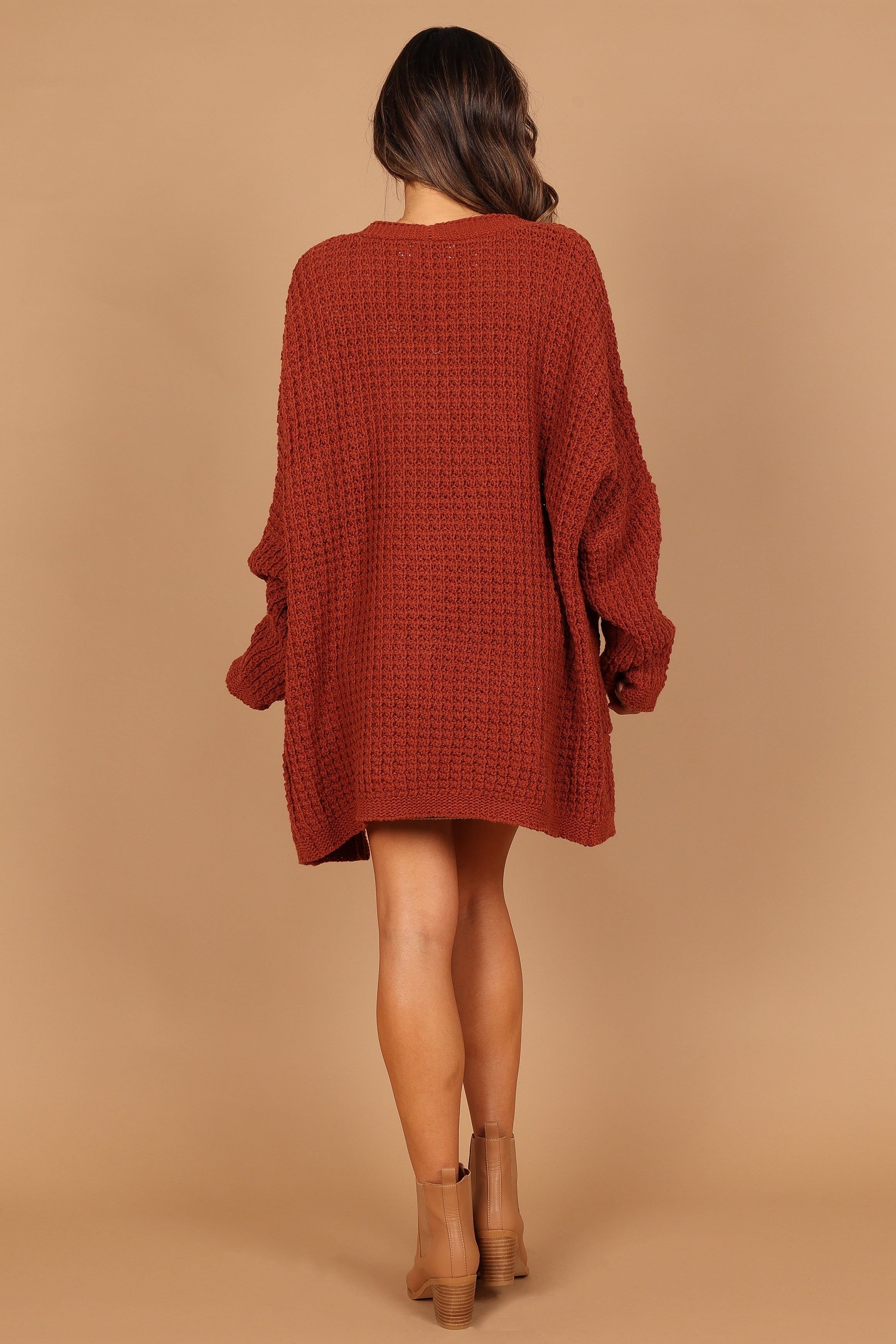 Leyonie Cardigan - Rust sold by Petal & Pup product image thumbnail 7