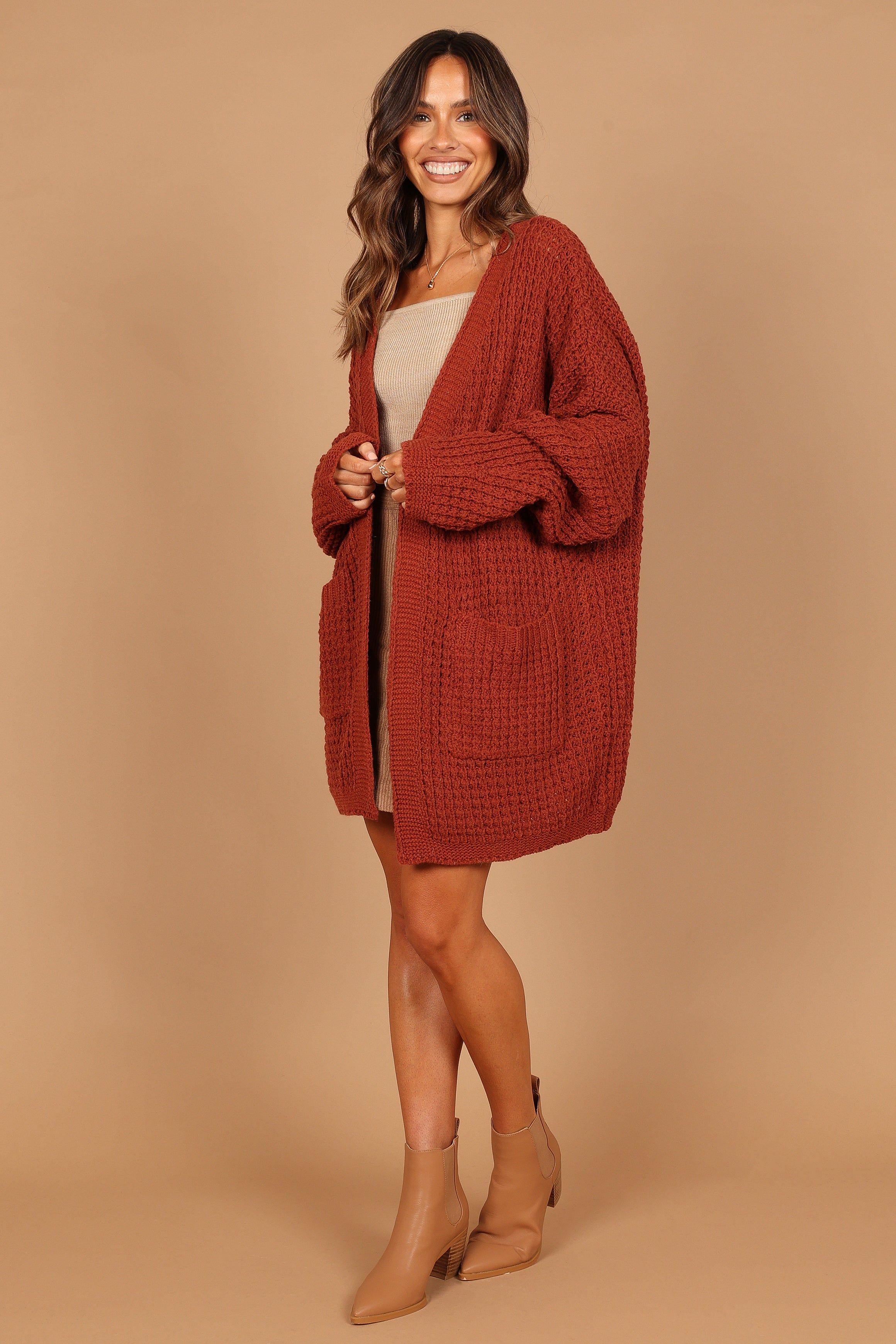 Leyonie Cardigan - Rust sold by Petal & Pup product image thumbnail 8