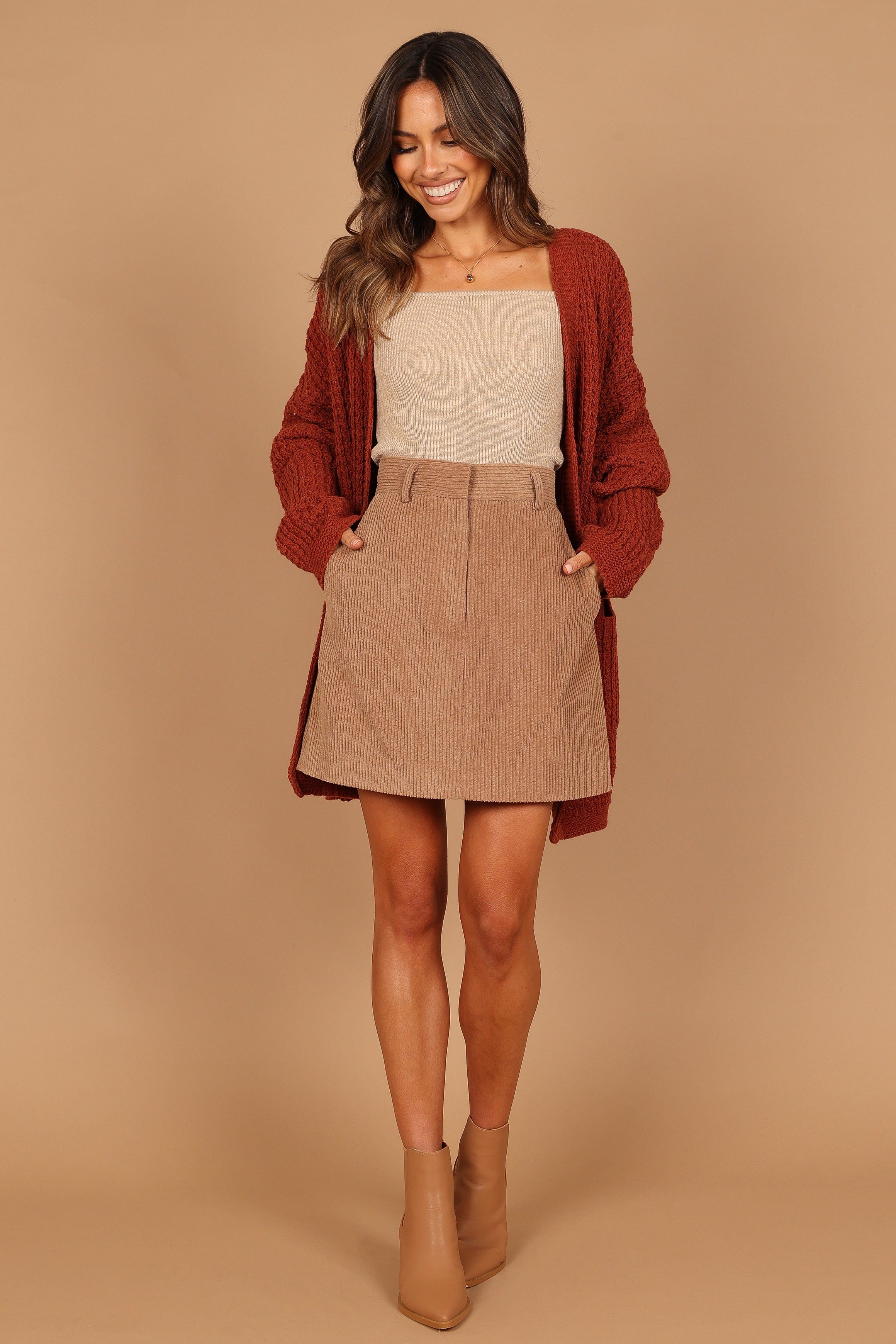 Leyonie Cardigan - Rust sold by Petal & Pup product image thumbnail 11