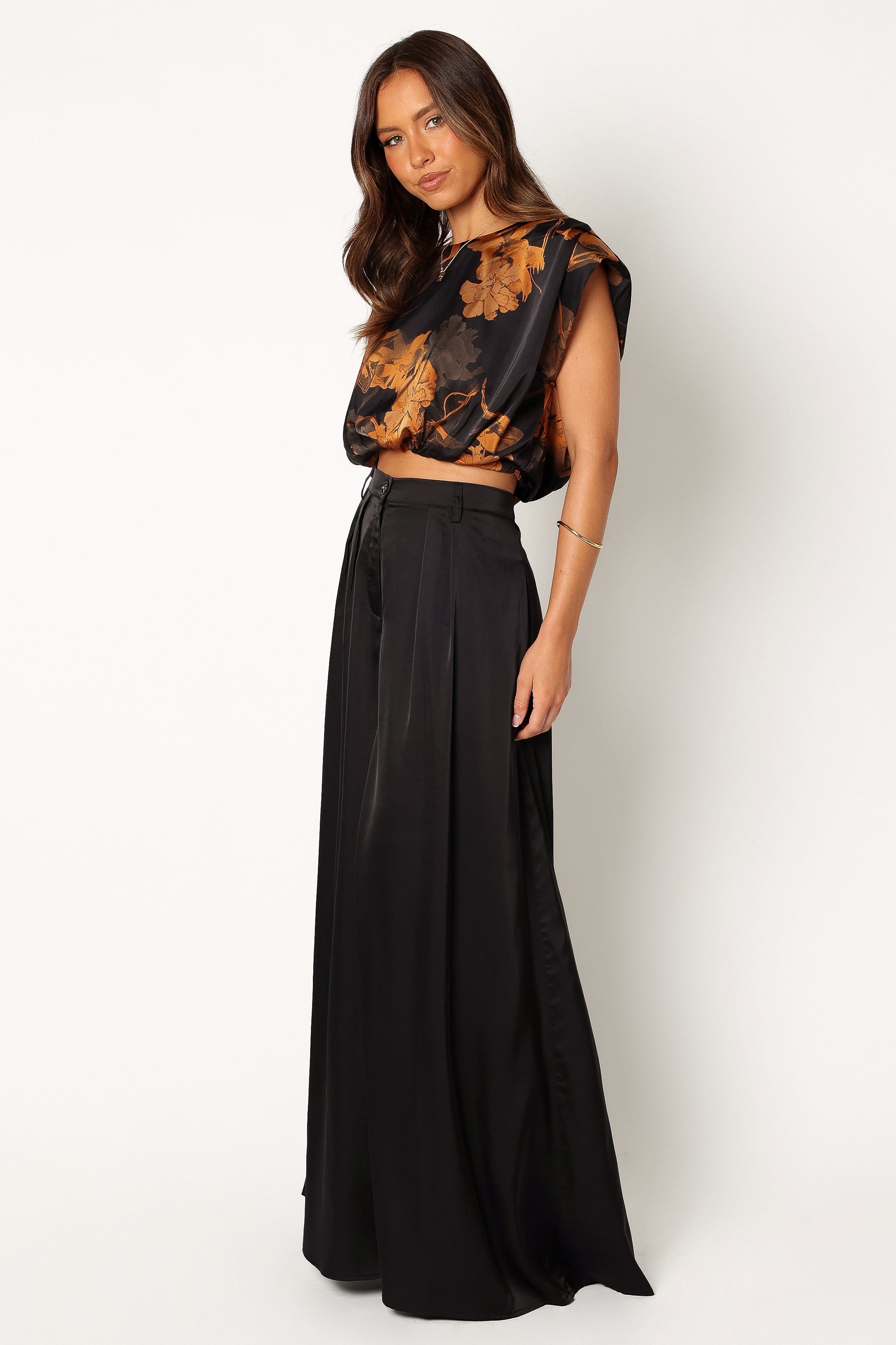 Taya Two Piece Set - Black sold by Petal & Pup product image thumbnail 2