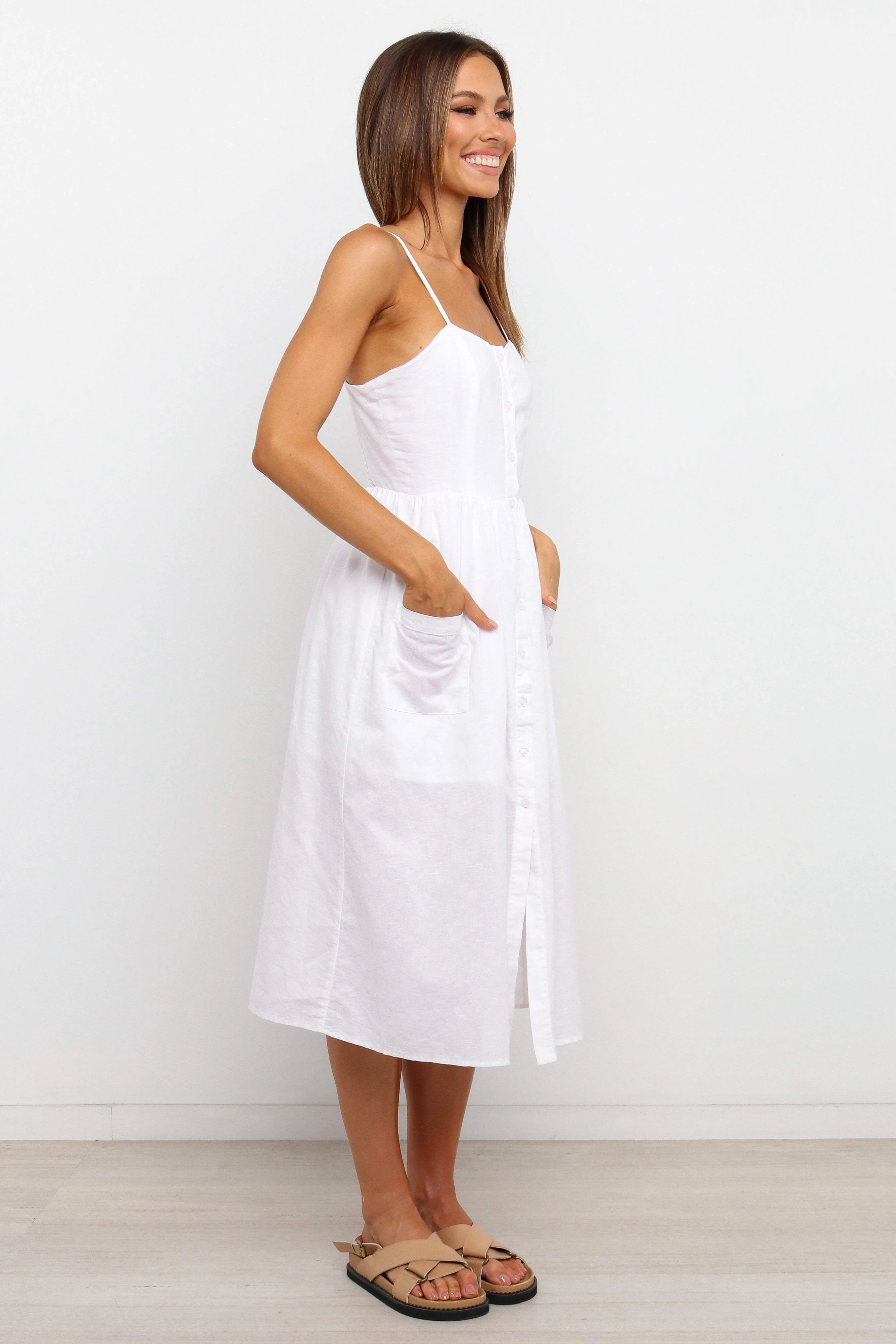 Jessica Dress - White sold by Petal & Pup product image thumbnail 3