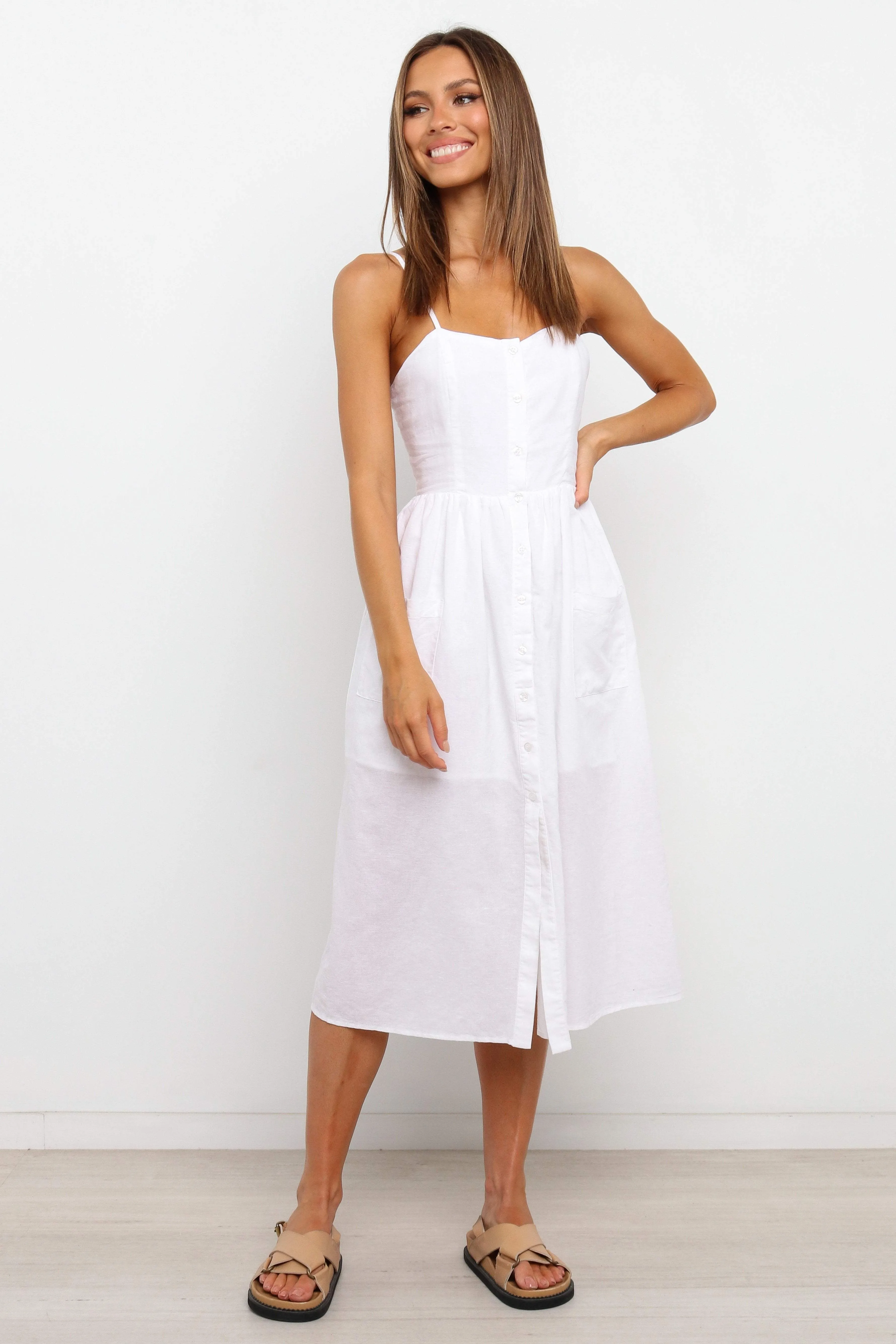 Jessica Dress - White sold by Petal & Pup product image thumbnail 2