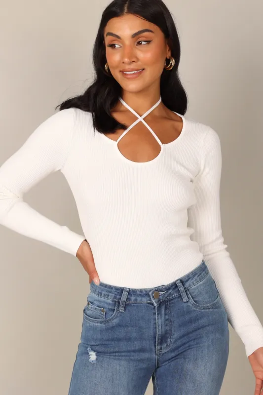 Paelia Top - White sold by Petal & Pup