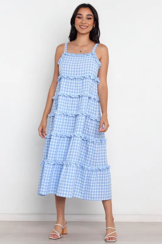 Bluefield Dress - Blue sold by Petal & Pup