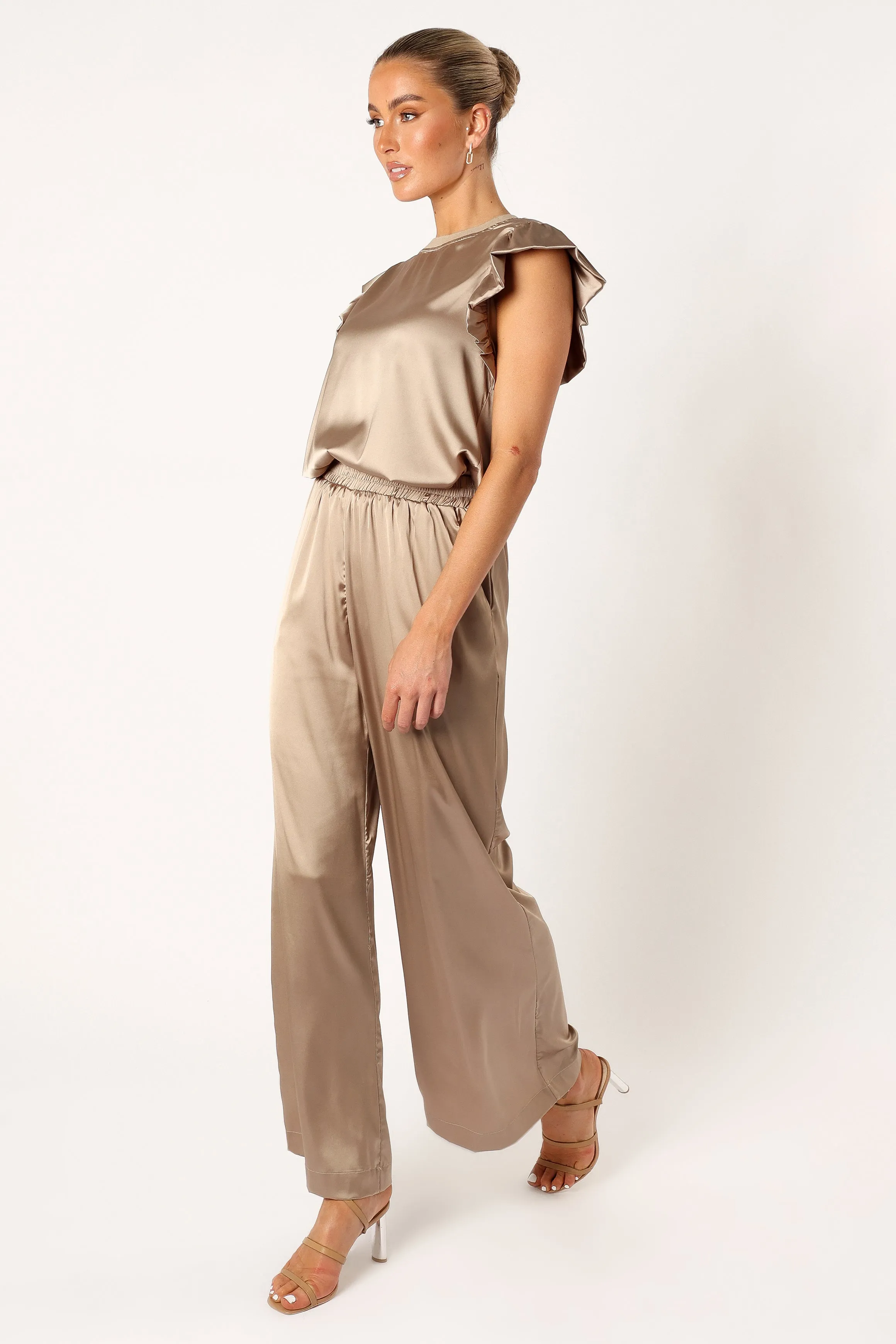 Tillie Two Piece Pant Set - Olive sold by Petal & Pup product image thumbnail 5