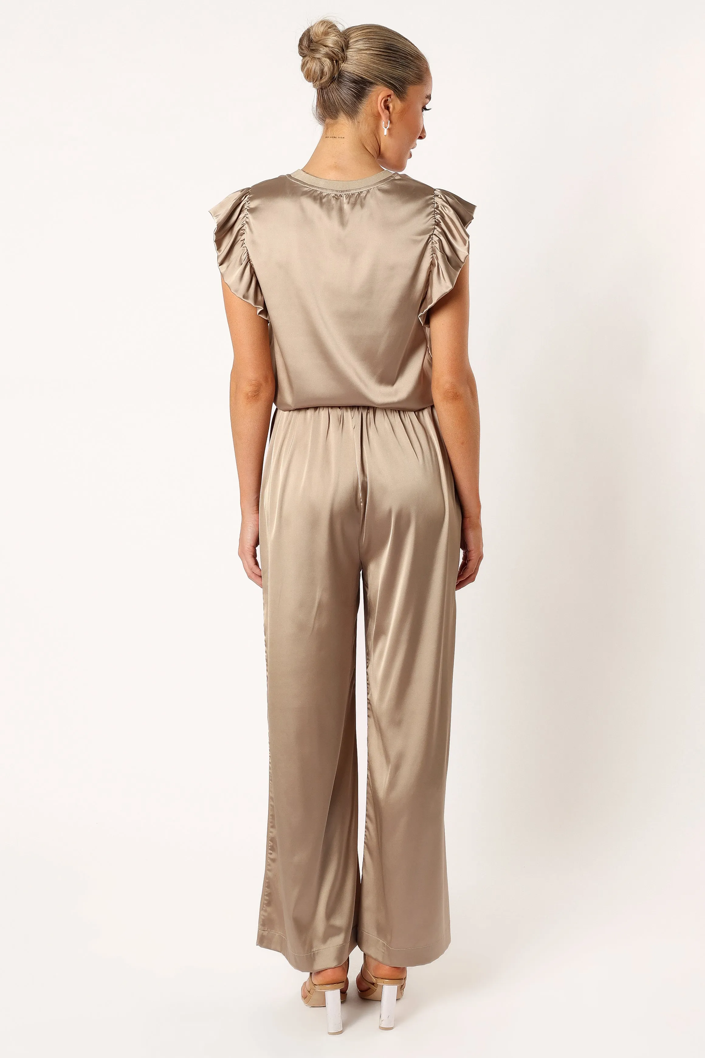 Tillie Two Piece Pant Set - Olive sold by Petal & Pup product image thumbnail 4