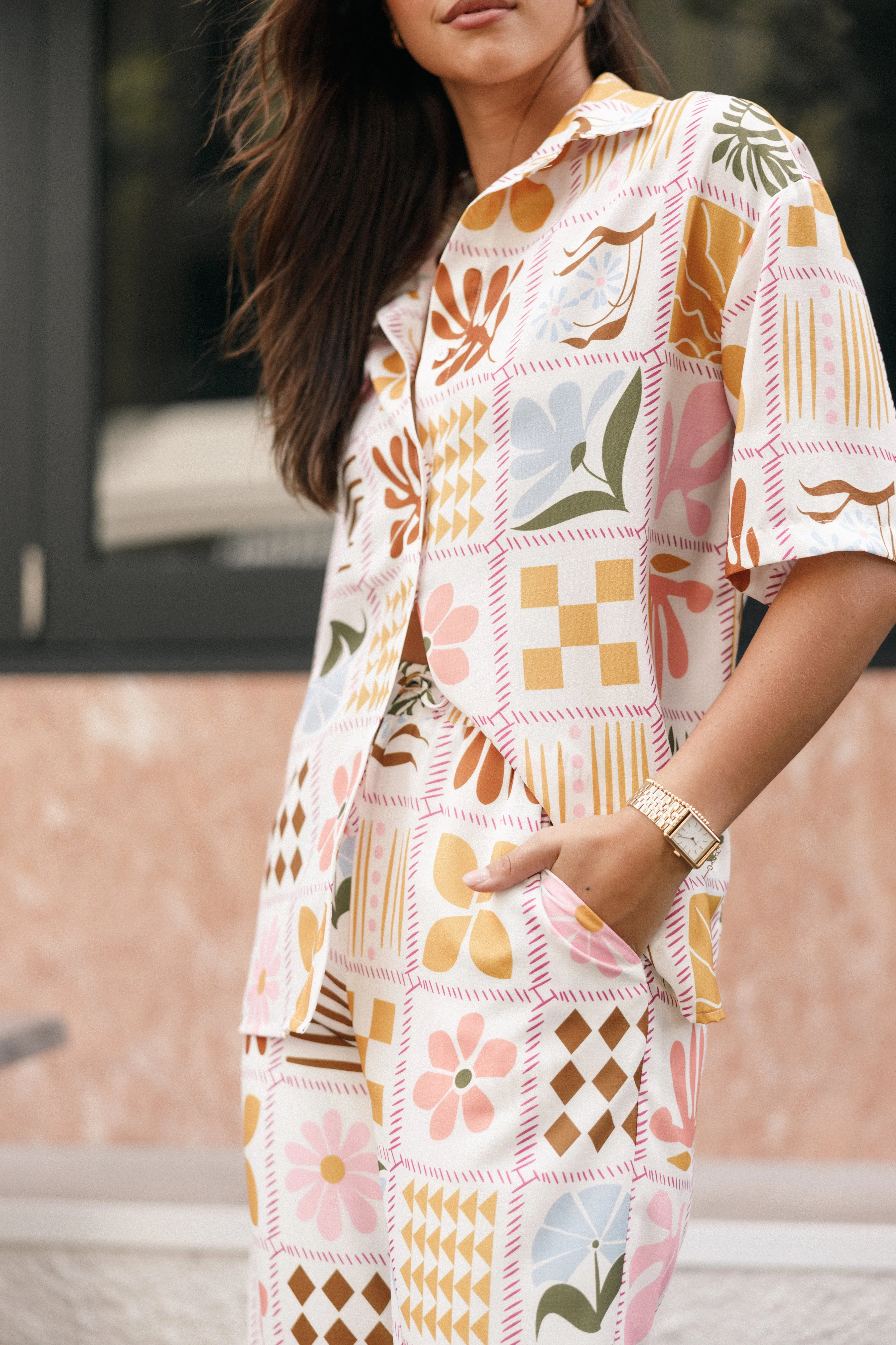 Shay Top - White Multi sold by Petal & Pup product image thumbnail 2