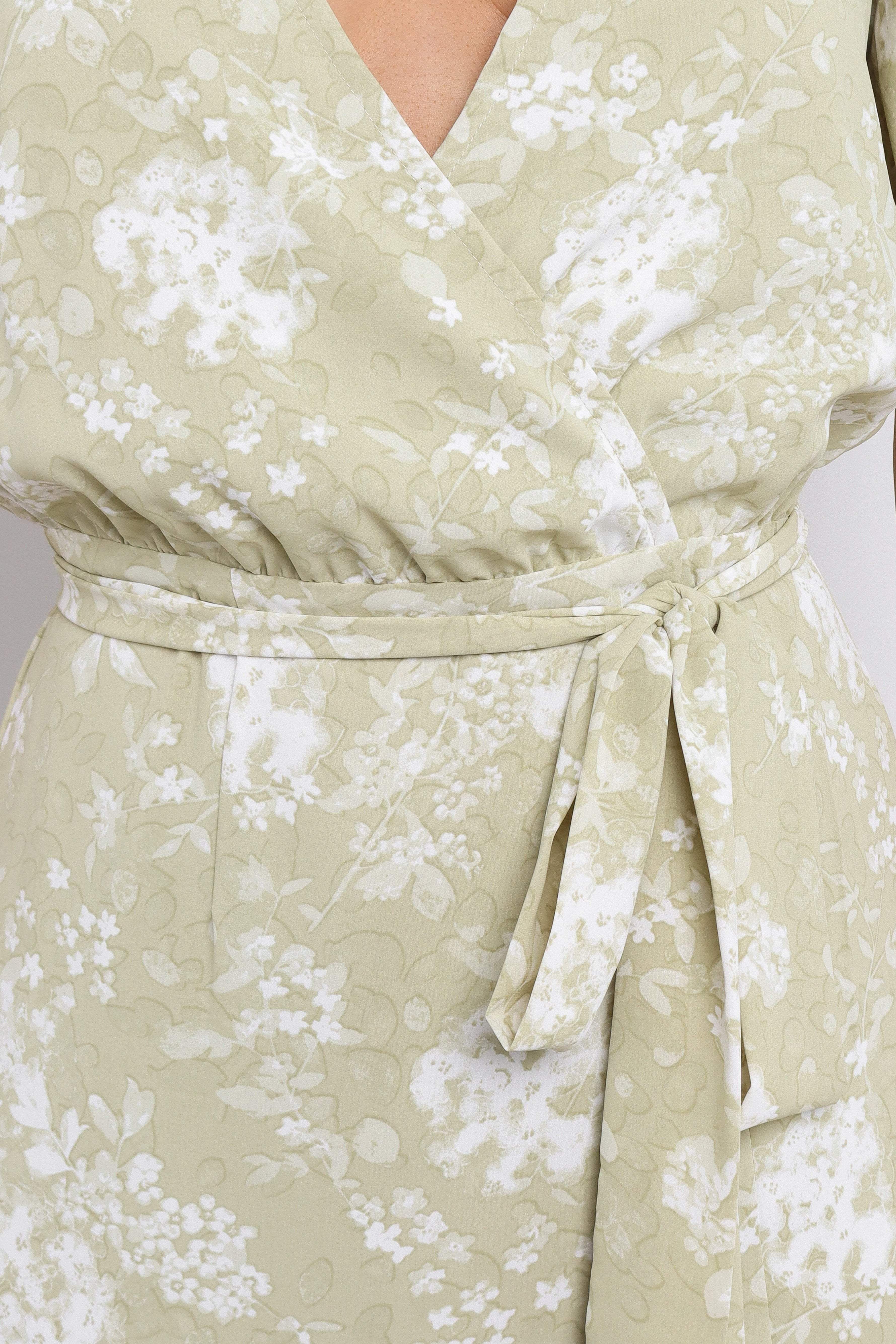 Alondra Dress - Green sold by Petal & Pup product image thumbnail 5