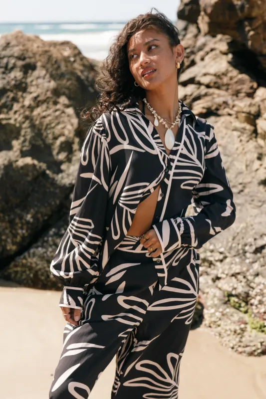 Talia Top - Black made by Petal & Pup