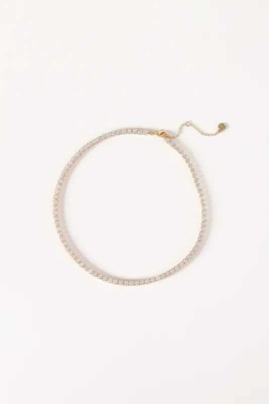 Julia Necklace - Gold sold by Petal & Pup