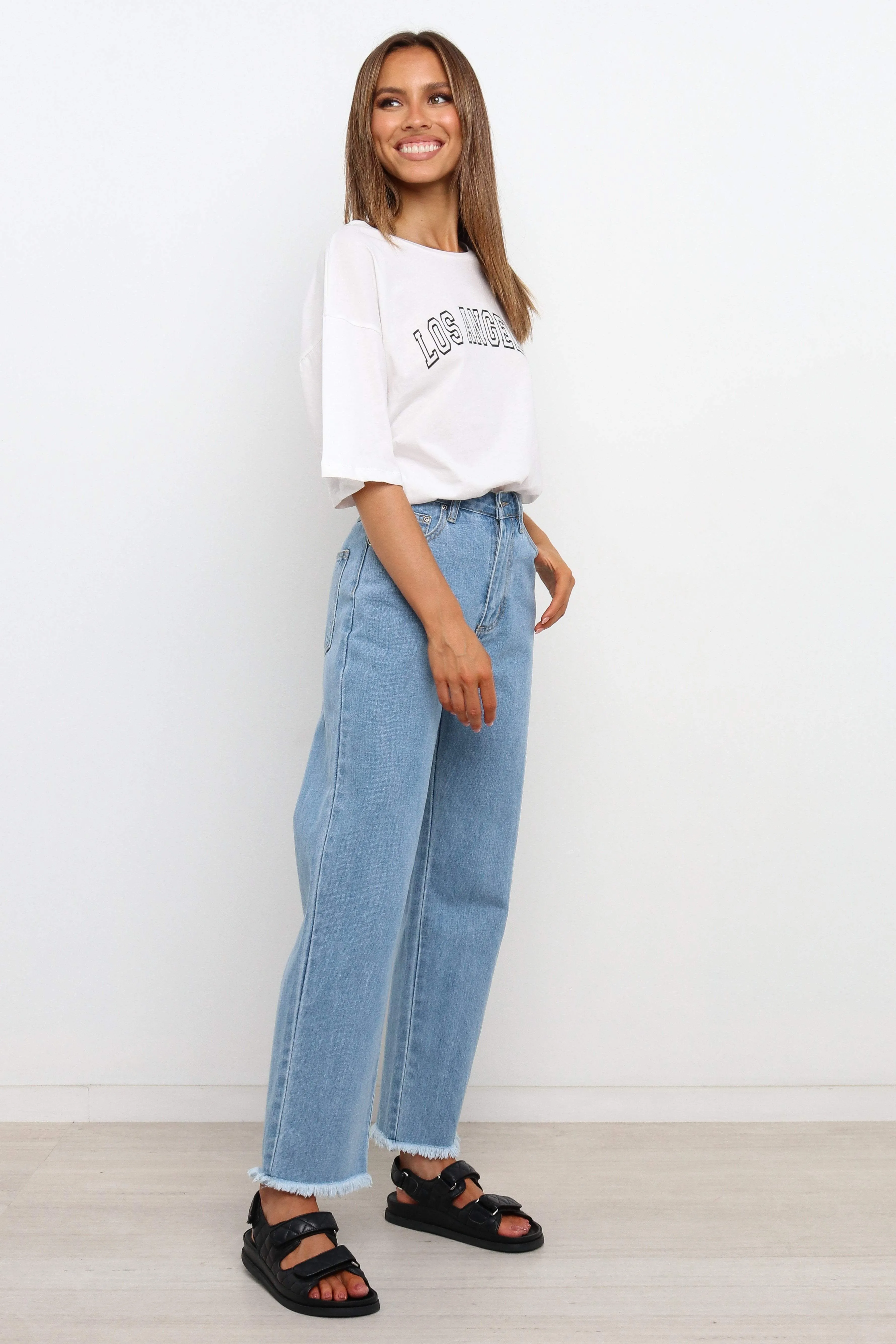 Boulevard Tee - White sold by Petal & Pup product image thumbnail 3