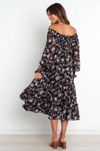 Keilani Dress - Black sold by Petal & Pup