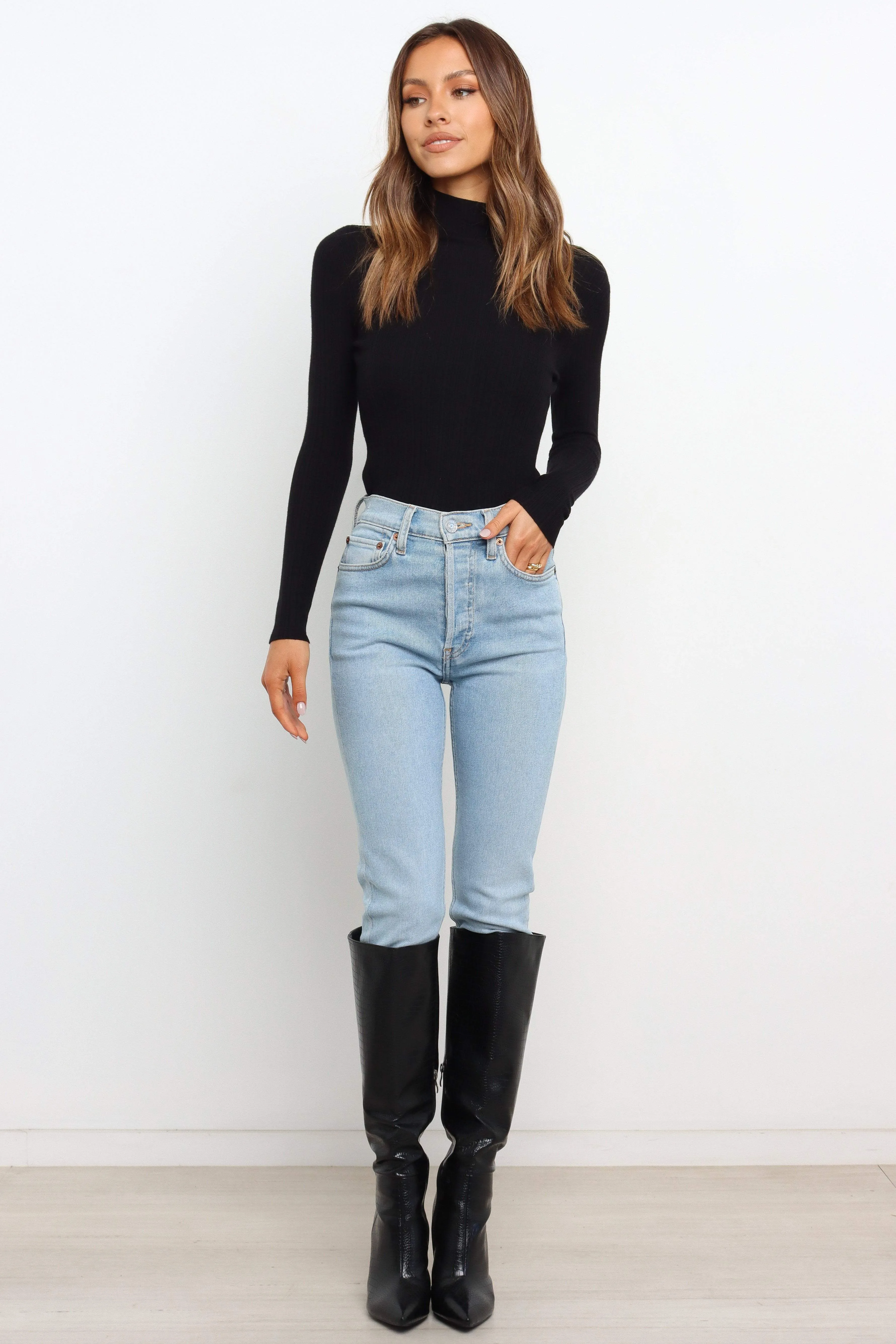 Alfie Top - Black sold by Petal & Pup product image thumbnail 4